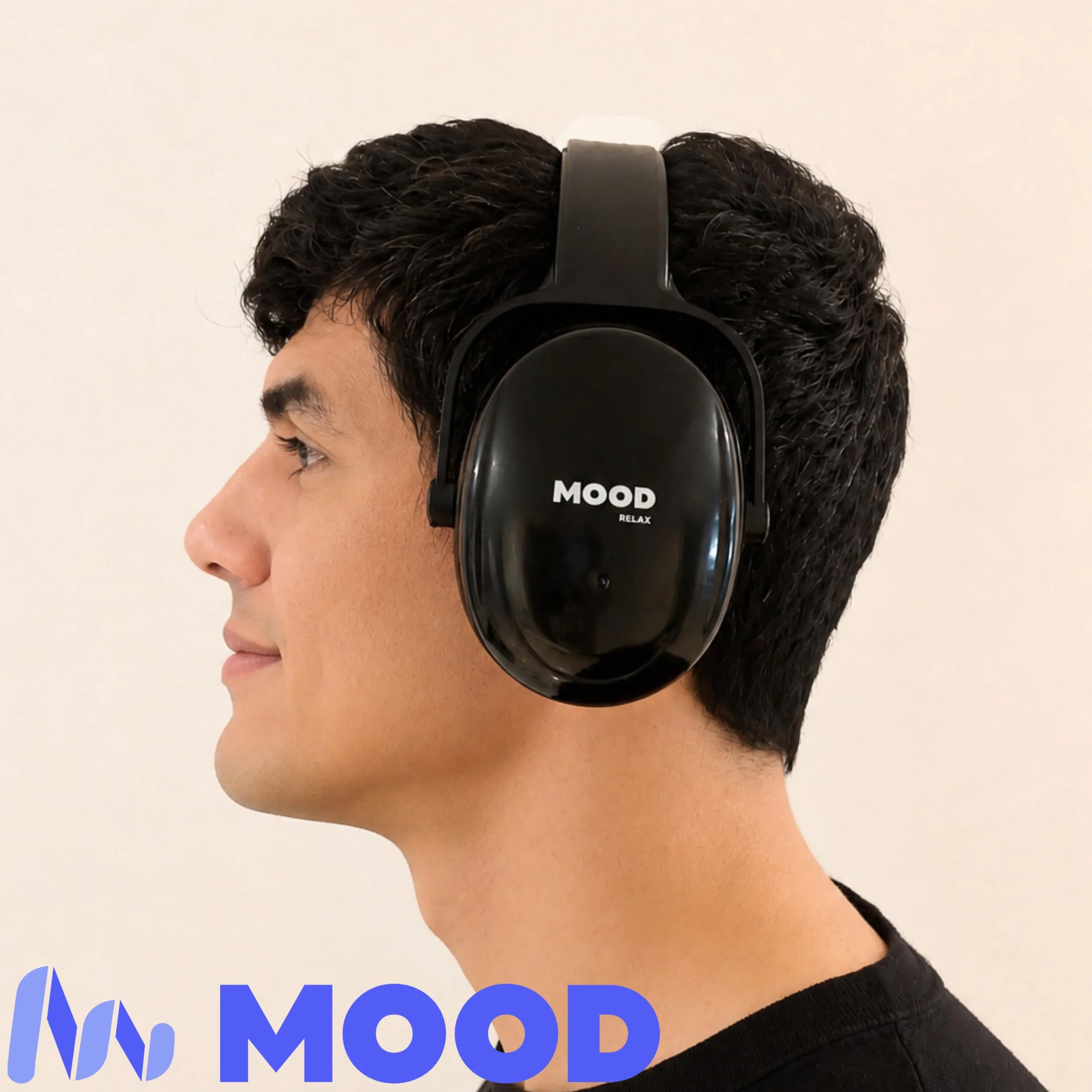 MOOD Cascos antiruido adultos 33 dB SNR Relax Black