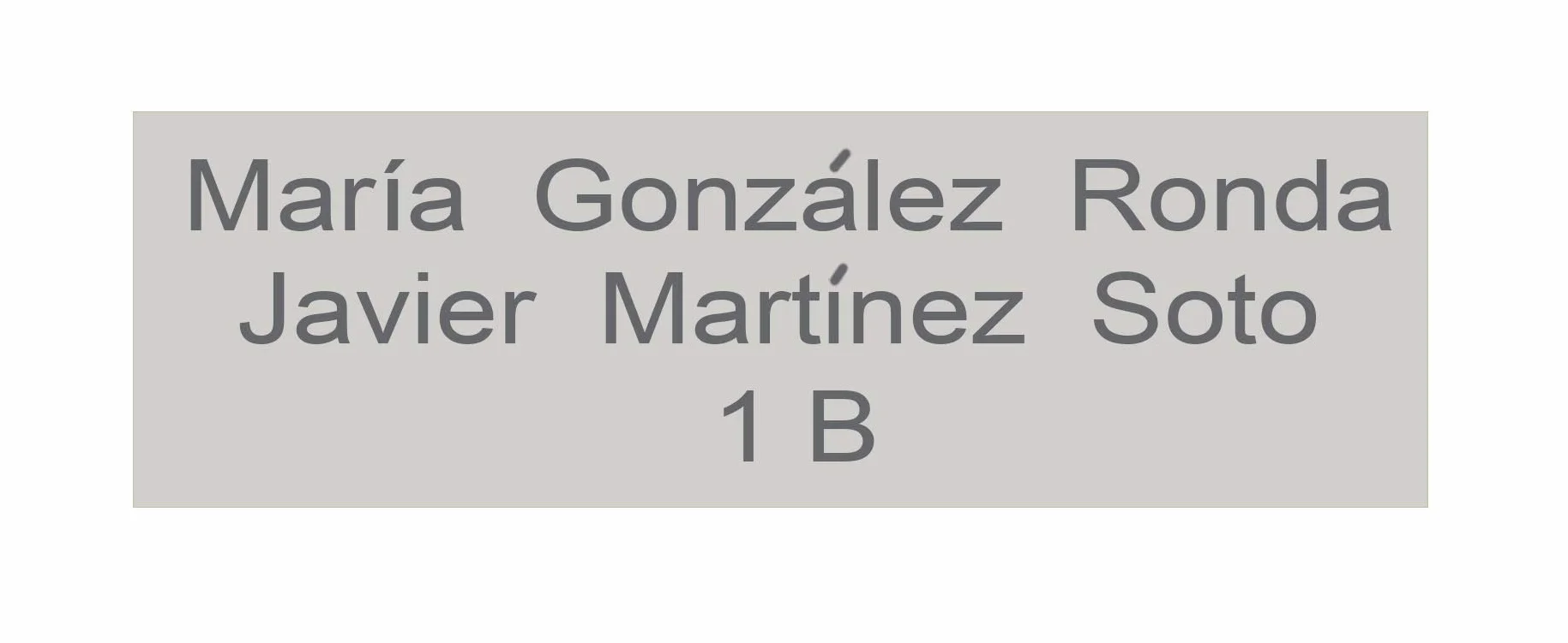 Placas para buzón - Chapa buzón personalizada - Etiquetas buzon - Placas para buzón de metal aluminio negro y gris