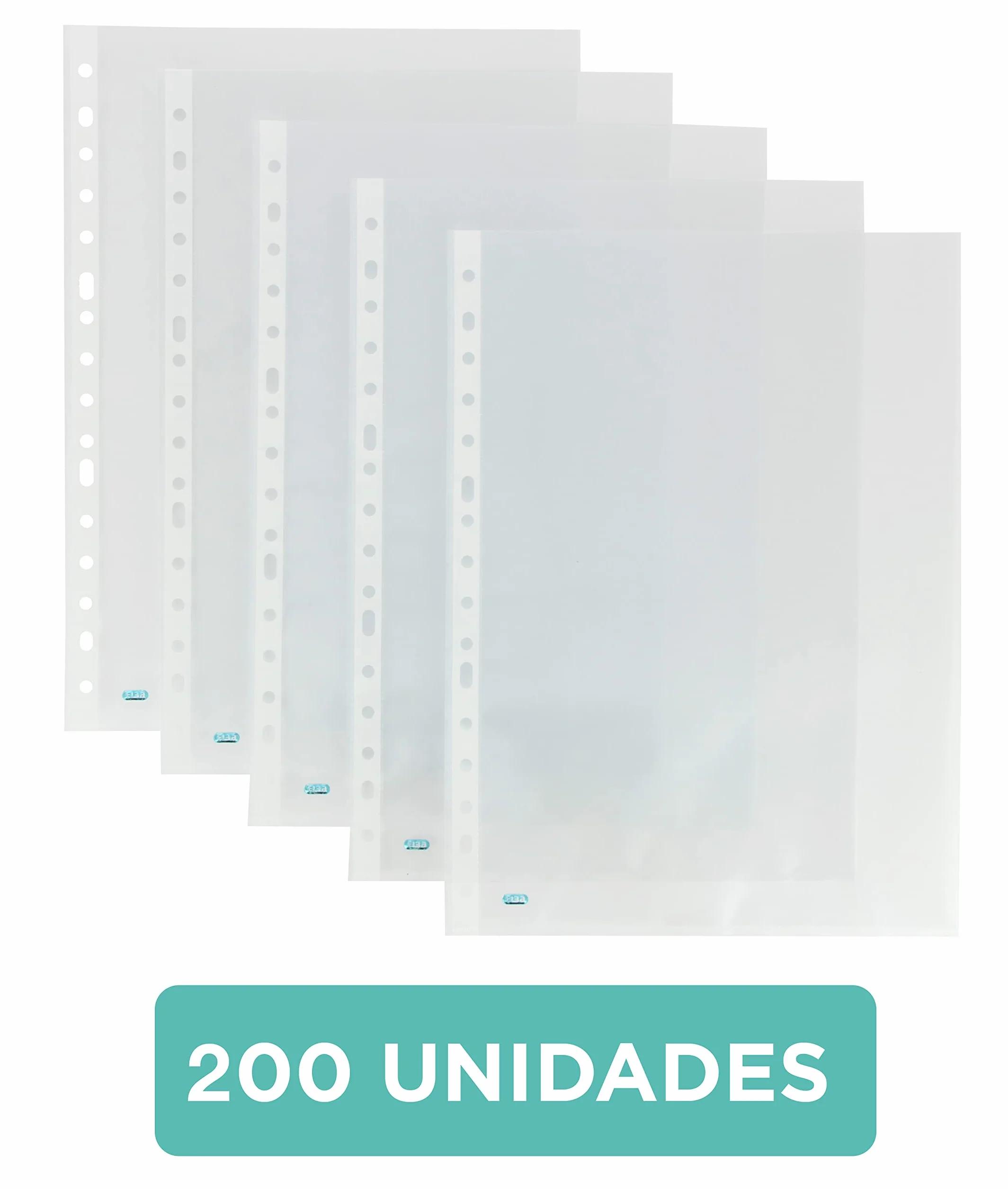 Elba Fundas Plástico A4 Transparente 200