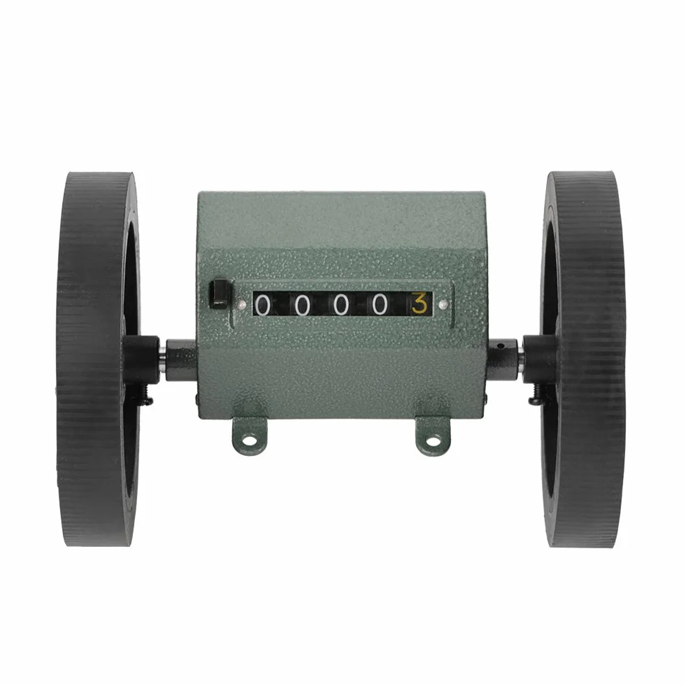 Contador de distancia con 5 dígitos, rango 0-9999,9 m, velocidad máxima de 200 RPM, modelo Z96-F, rueda de medición para levantamiento topográfico, construcción y medición de tierras.