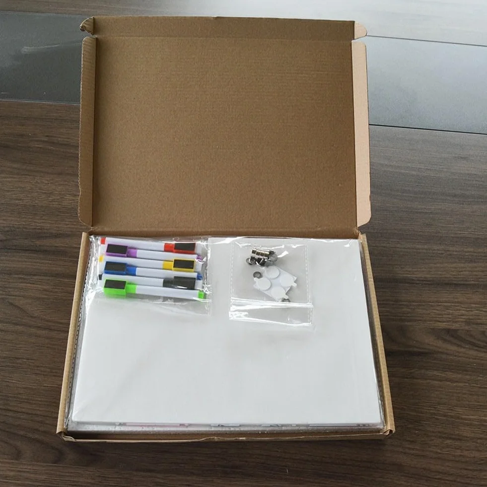 Tablero planificador acrílico con imanes fuertes para organización cocina oficina
