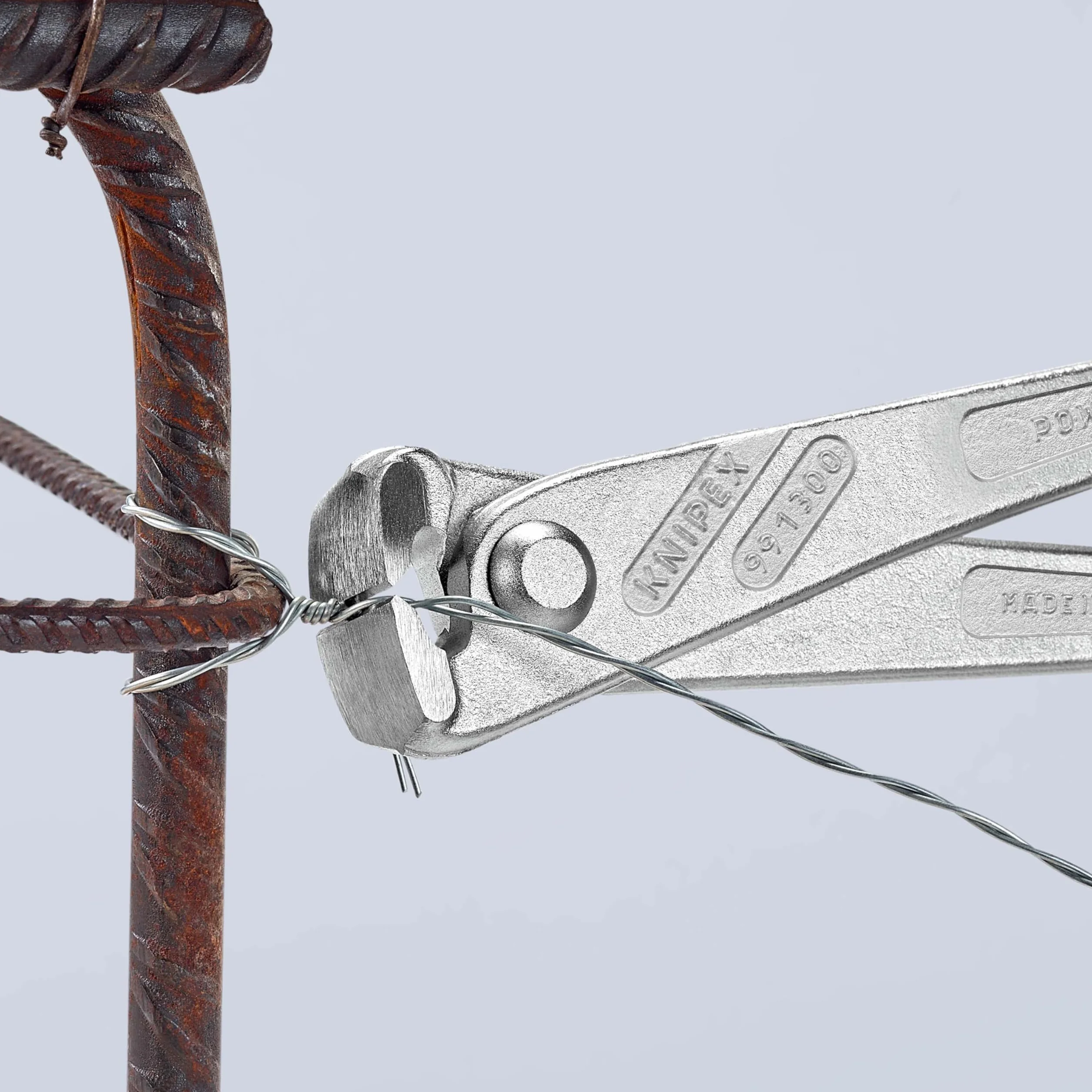 KNIPEX Tenaza rusa de fuerza gran efecto palanca cincado brillante 300 mm, 99 14 300 EAN