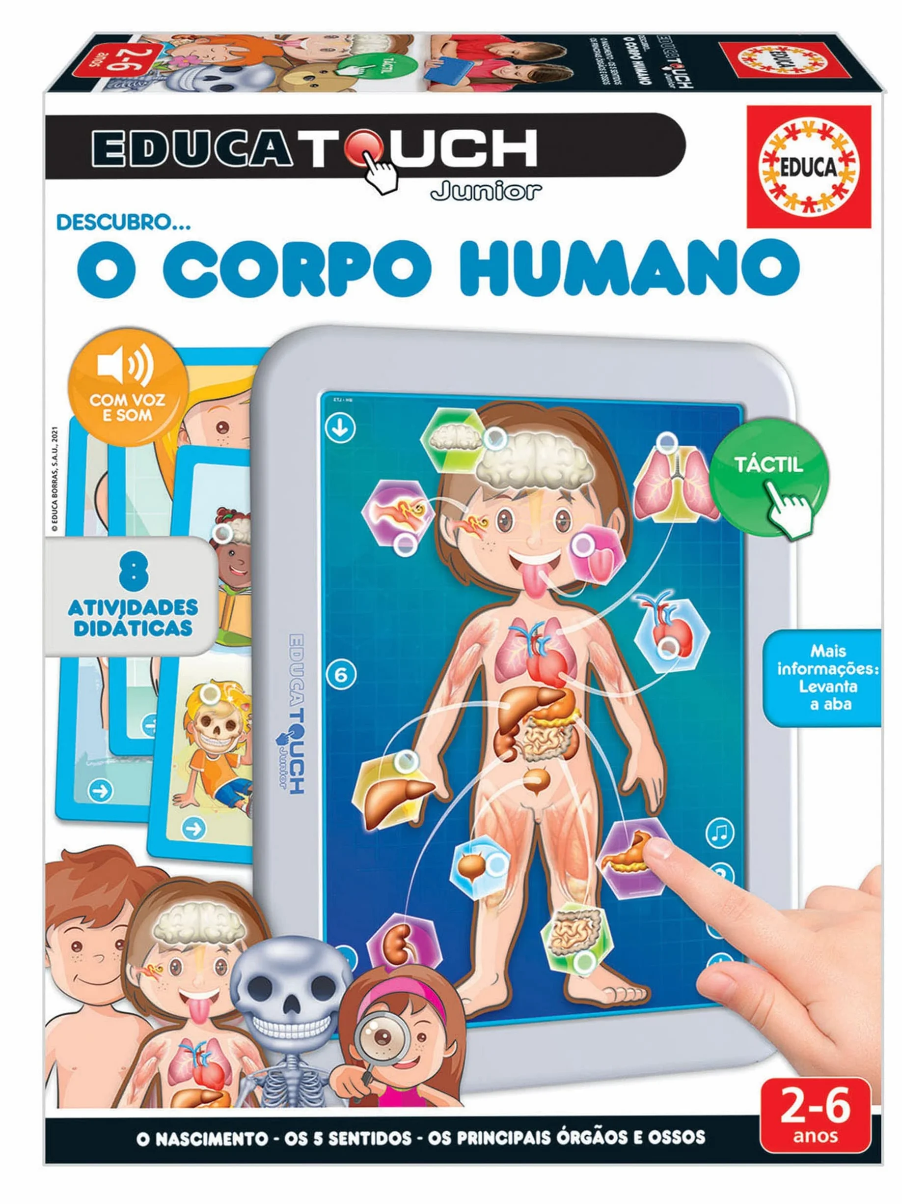 Educa Touch Junior O Corpo Humano Português (18406)