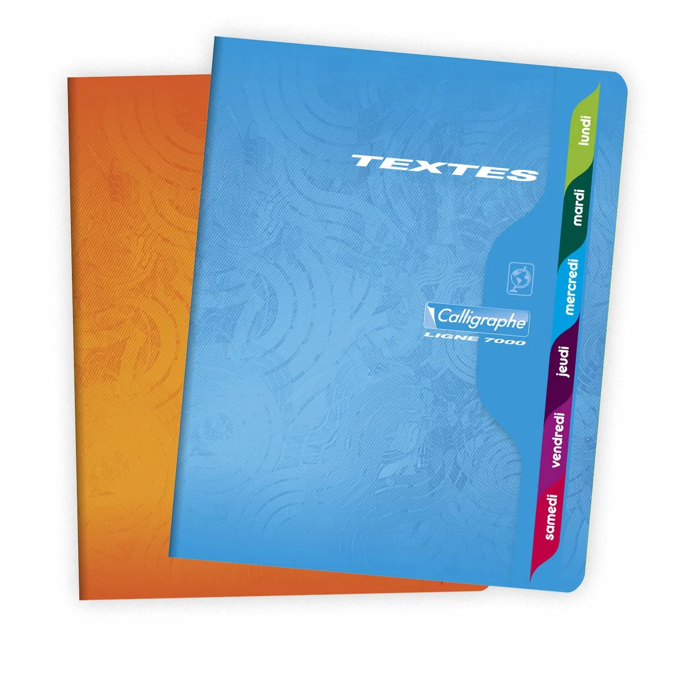 Clairefontaine Calligraphe 55C Cahier de Texte Piqué 120 Pages 17x22 cm 70g Grands Carreaux