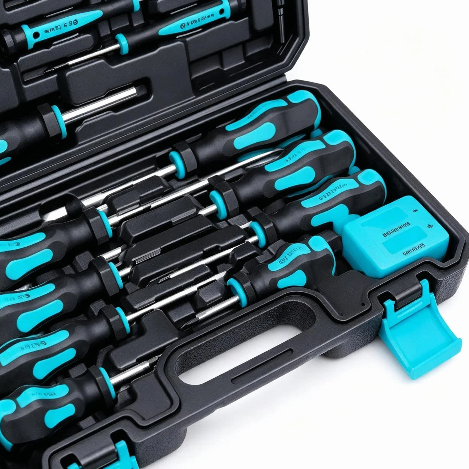 Kit de destornilladores Con Puntas Phillips Y Planas Para Reparación | Juego de 43 piezas de destornillador con imantador Para Electrodomésticos Ordenadores