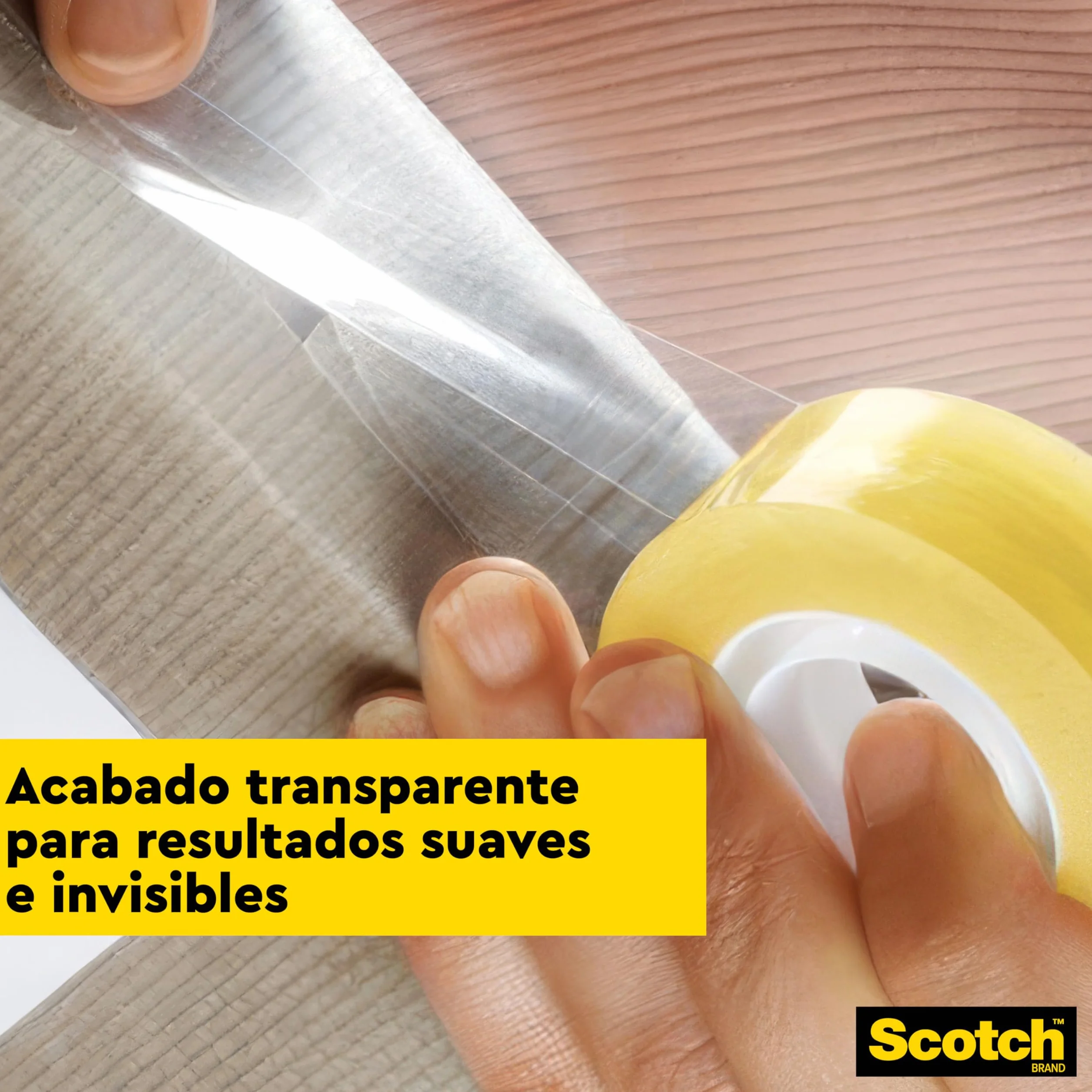 Scotch Cinta Adhesiva Transparente 19mm x 33m 8 Rollos