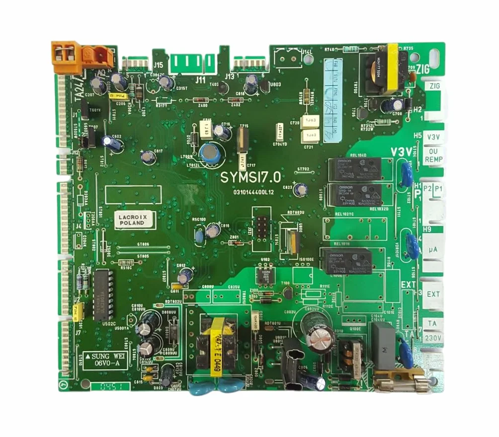 Placa Electrónica Original para Caldera 0310144400L12 V4-3 Relés en Disposición 2+1 - Compatible con Varios Modelos - Pieza de Repuesto Reacondicionada - Garantía 1 Año