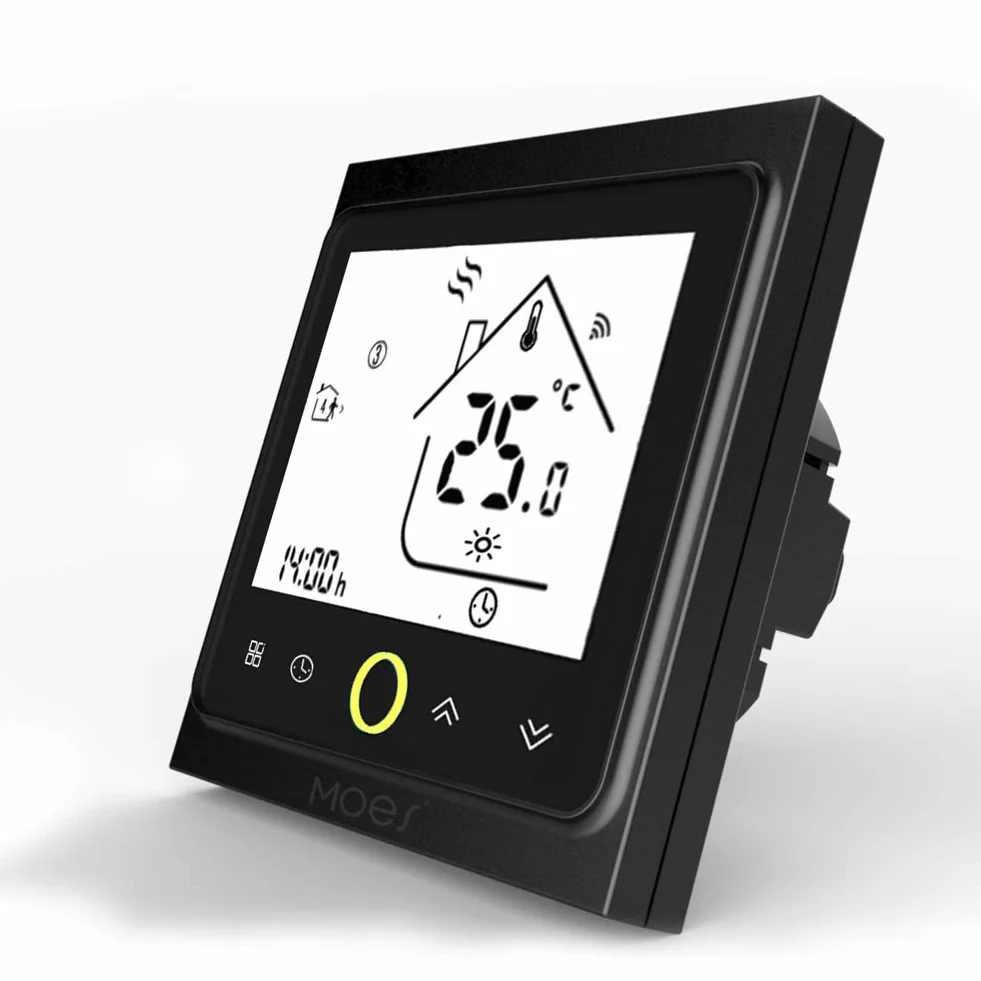 MOES Termostato Inteligente Controlador de Temperatura WiFi Control de | Funciona, Alexa Inicio de Google