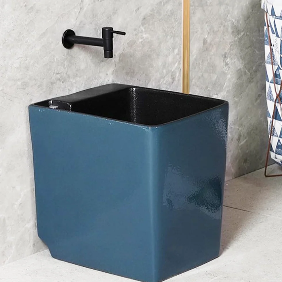 Grifo Exterior Acero Inoxidable Montado en la Pared para Jardín, Baño, Cocina (Negro)