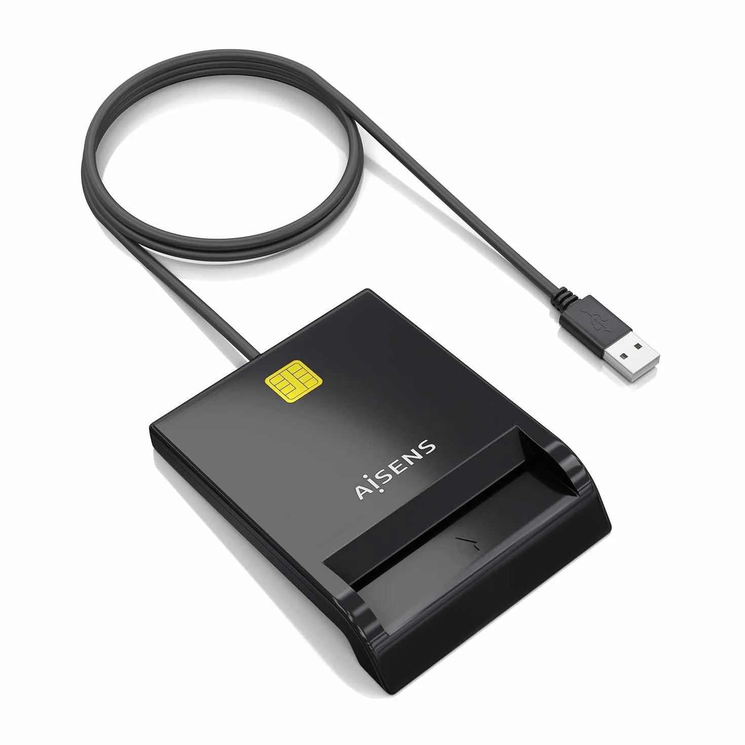 AISENS ASCR-SN06-BK Lector De Tarjeta Inteligente Dni Negro