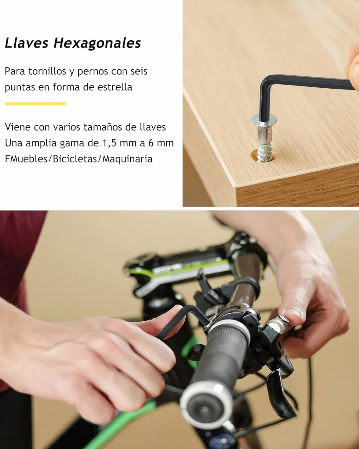 ACMOUNT Caja Herramientas Completa 145 Piezas, Maletin Caja de Herramientas, Kit Herramientas Domésticas de Bricolaje con Destornilladores, llave de Carraca, Herramientas para Hogar (Amarillo)