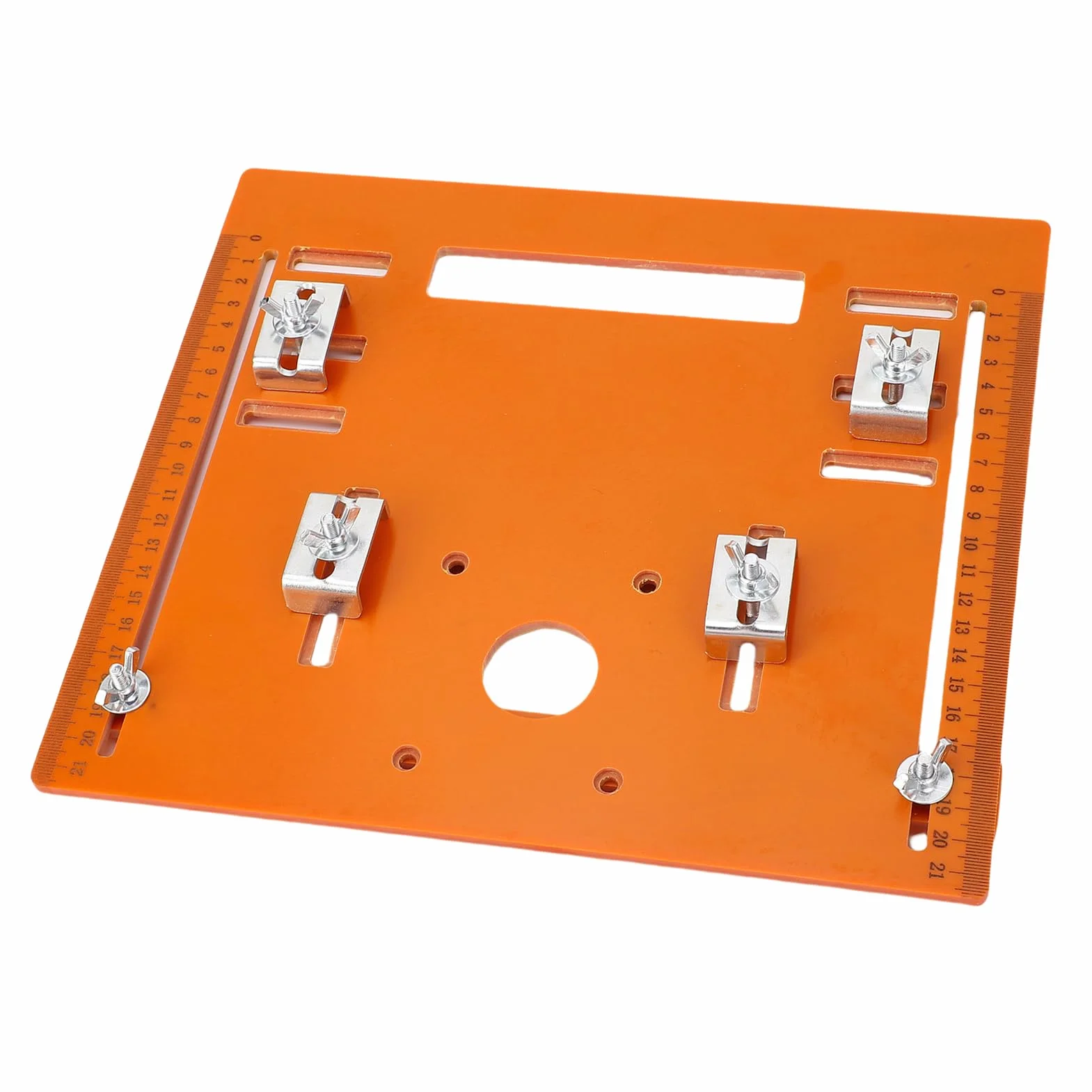 Naroote Placa de Base de Sierra Circular, Placa de Mesa de Enrutador Portátil para Madera