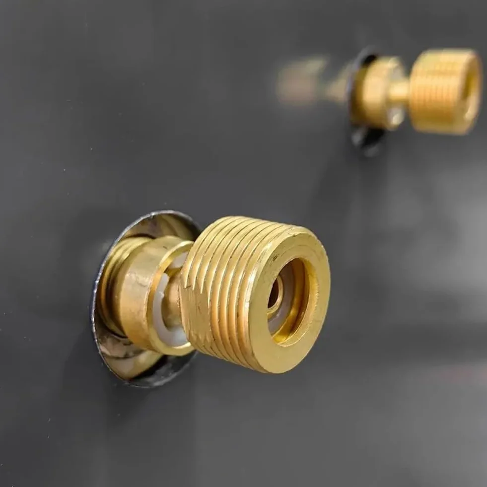 Besttoolifes Codo de ducha giratorio 360° cobre ángulo ajustable conector pared baño cocina 2 unidades