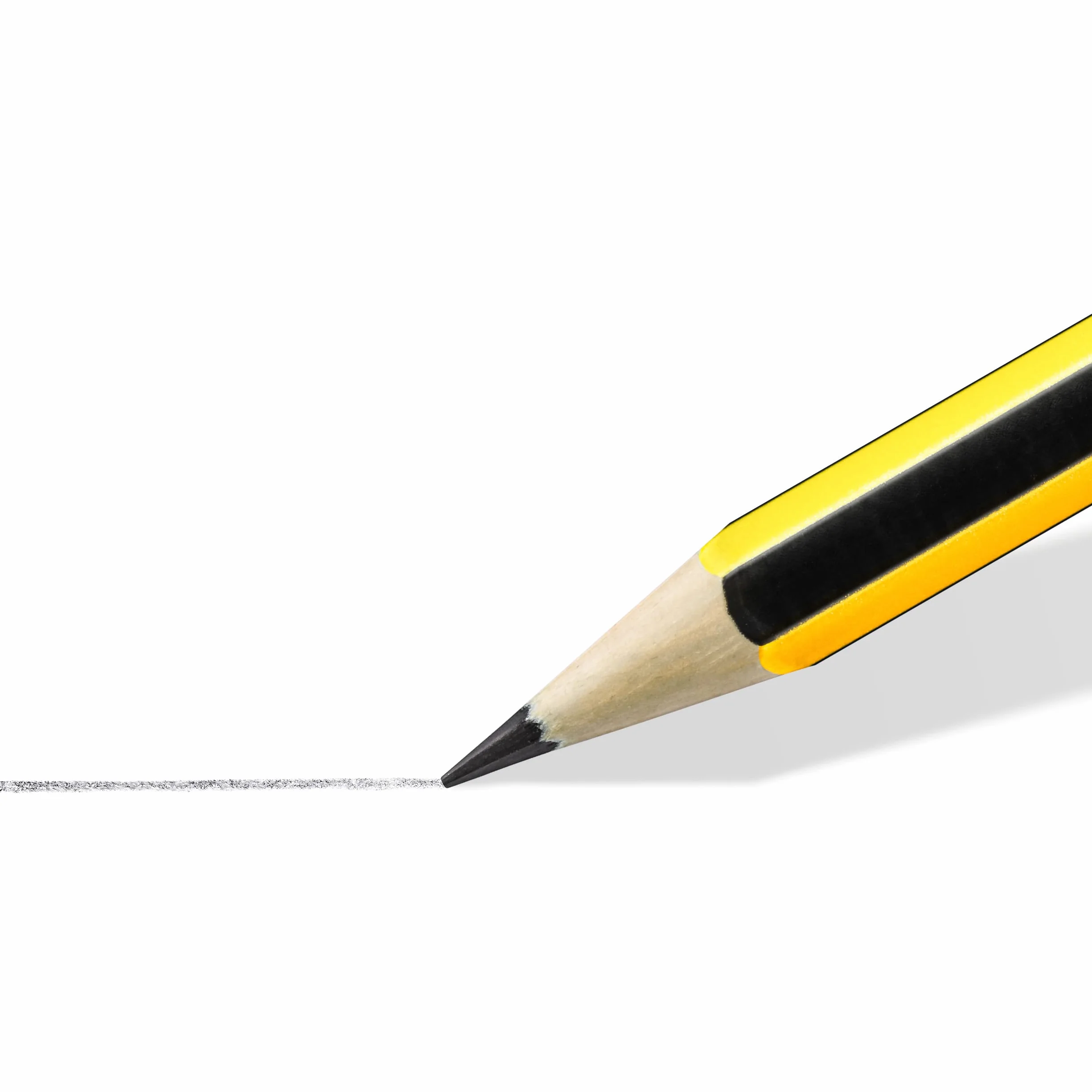 Staedtler Noris 120-2BK10D Lápices de madera certificada Negro 10 Unidades