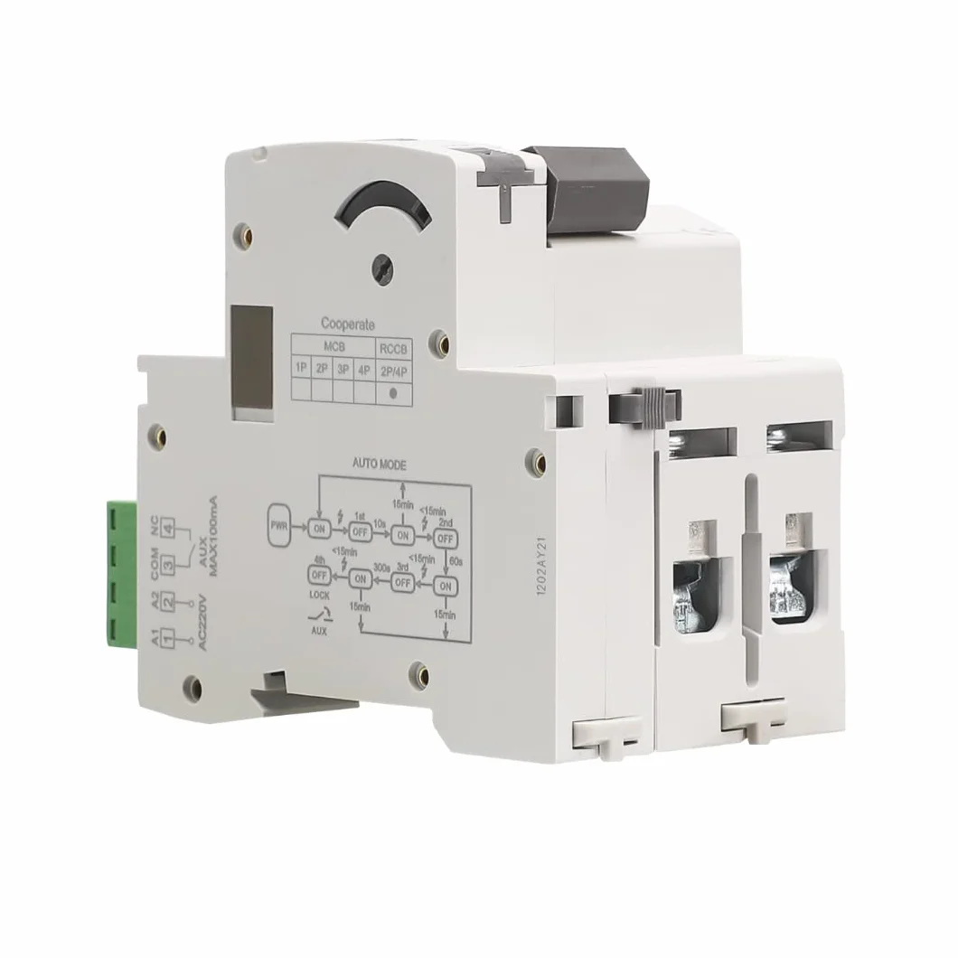 interruptor Diferencial Rearme Automatico Superinmunizado 2P 40A 30mA 6Ka TIPO A. Diferencial SI Auto Rearmable Super Inmunizado. Carril Din.