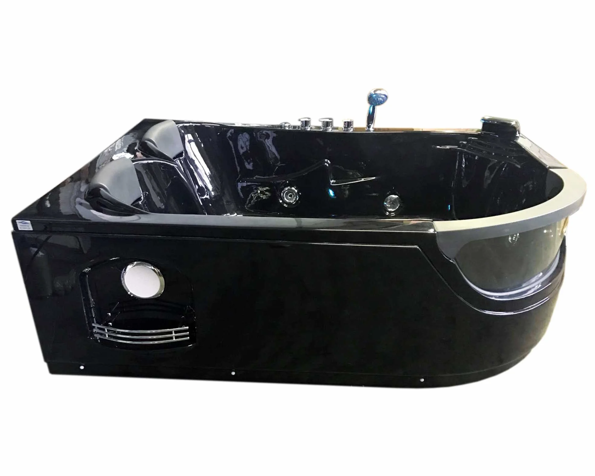 Bañera hidromasaje Modelo PEGASO 180 x 120 cm Para 2 Bañera de esquina hidromasaje Nueva Terapia luz de colores