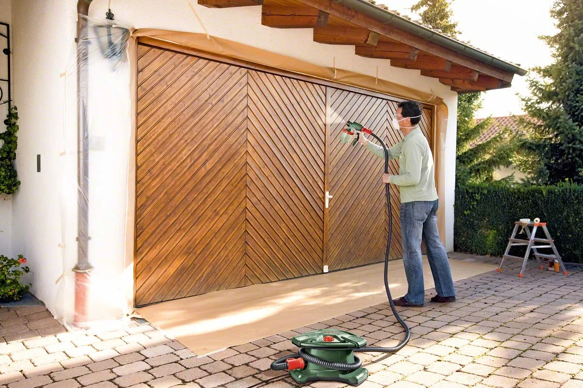 Bosch Sistema de pulverización de Pintura, Verde, 1200 W