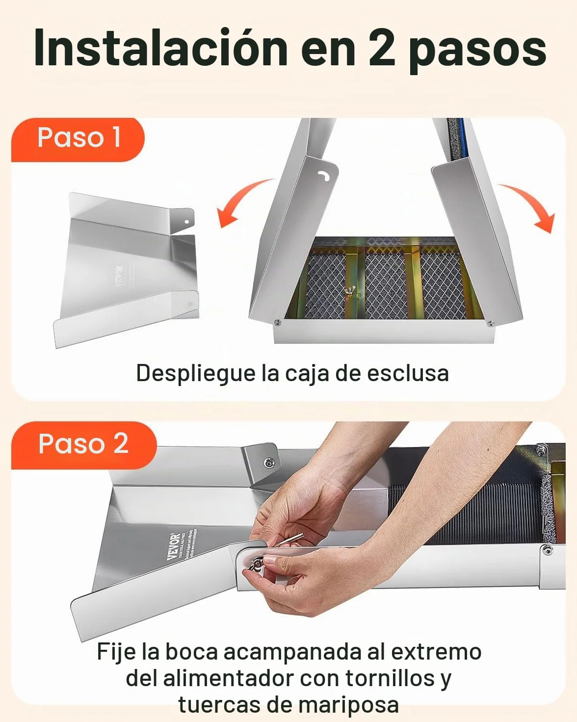 Caja de esclusa Plegable de aleación de Aluminio VEVOR, Cajas de esclusa compactas de 50" para Oro, Equipos de esclusa de Oro Ligeros, Cajas portátiles con Musgo de minero, río, Arroyo, batea