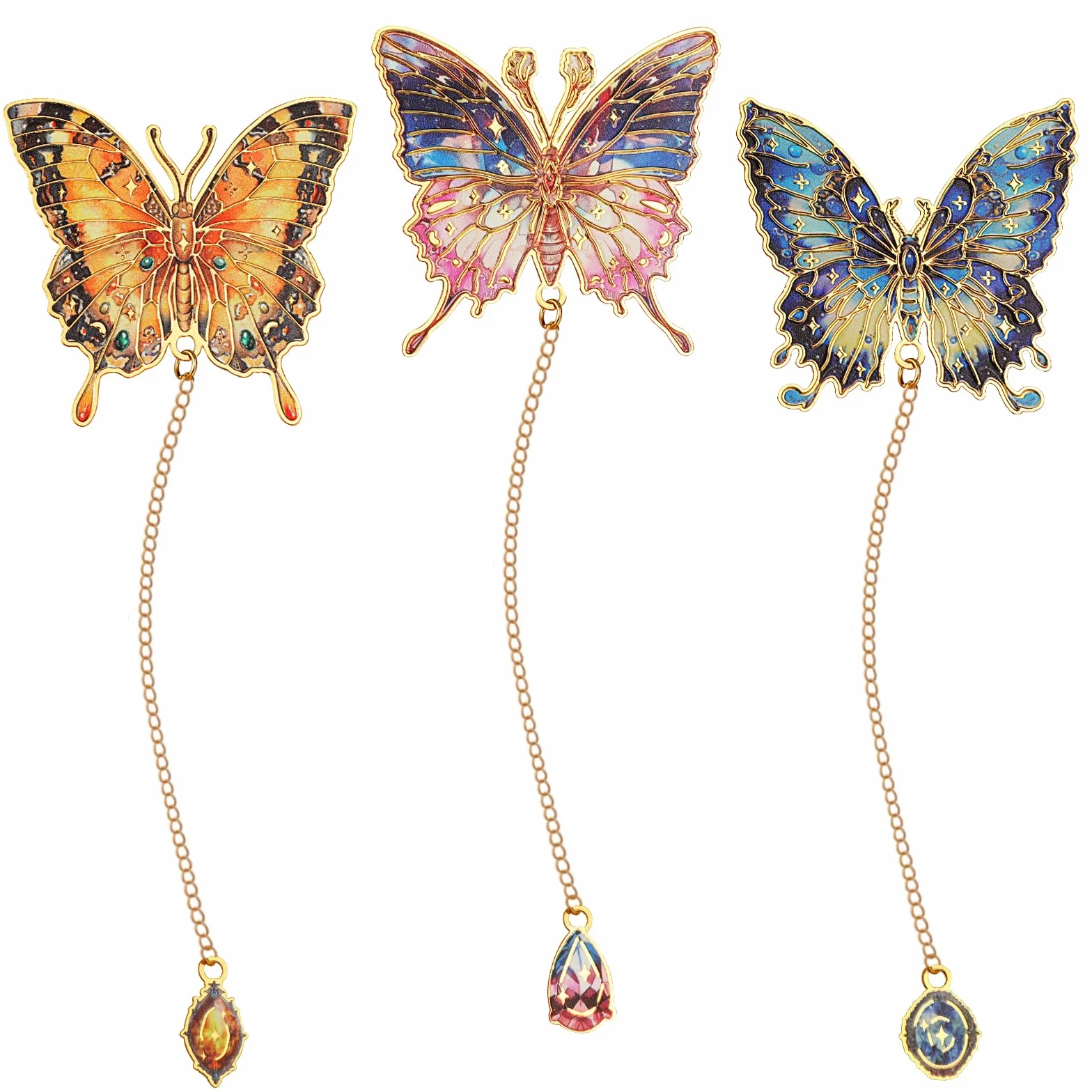 Marcapaginas Mariposa Metal Personalizado, Butterfly Bookmarks for Reading, Regalos Graduacion