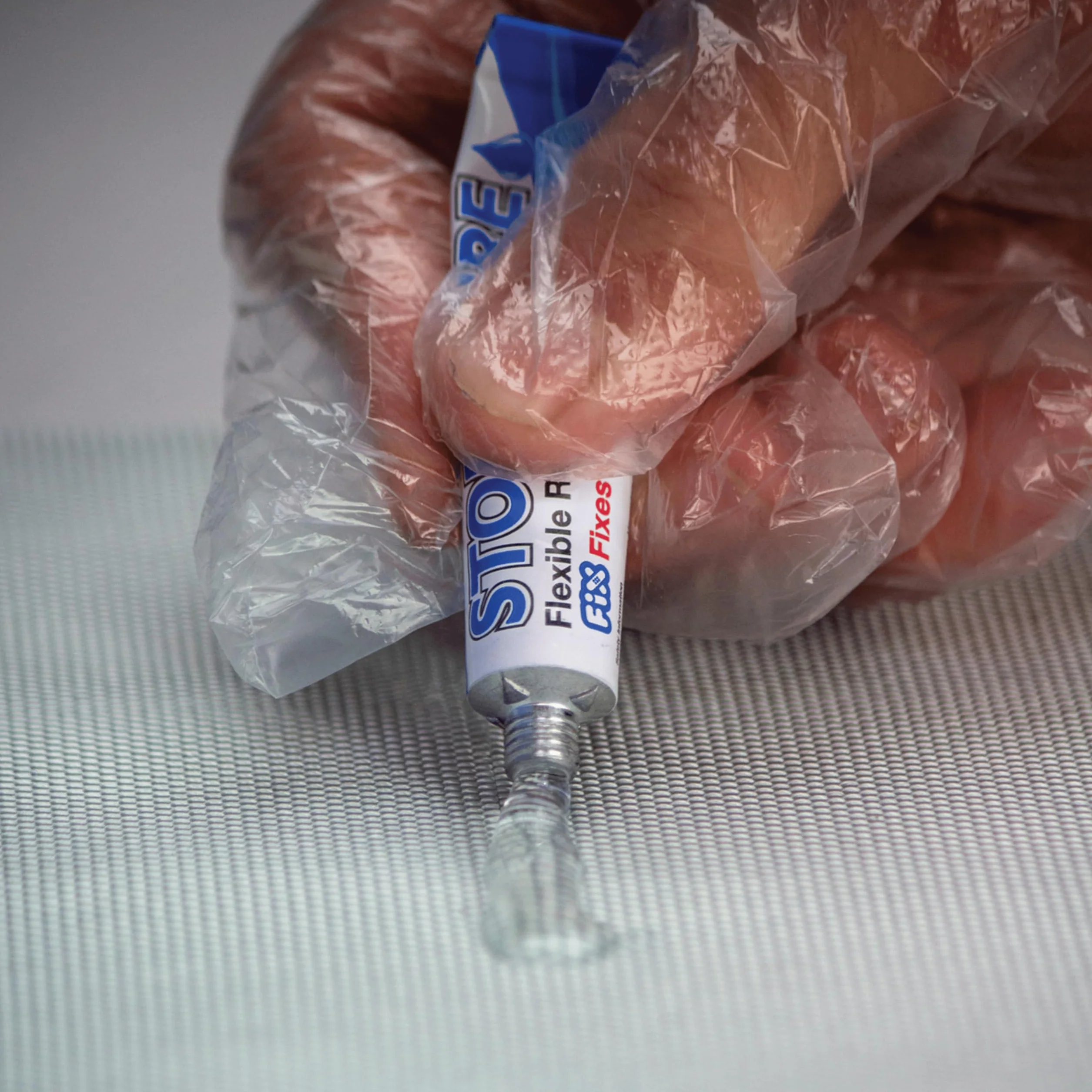 Paquete múltiple. Adhesivo reparador flexible Stormsure 10 tubos de 5 g