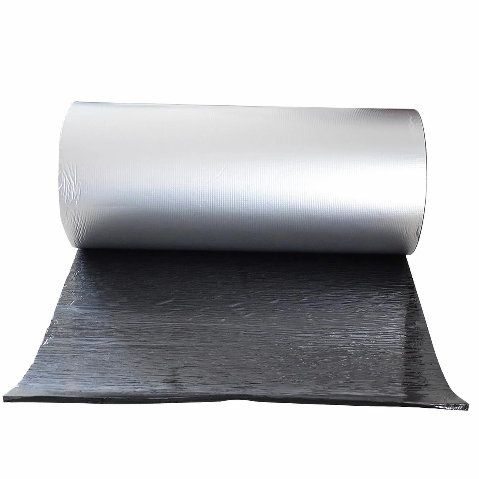 Aislante Térmico con Capa De Aluminio Autoadhesivo Acustico 5/10/20mm De Espesor Resistente A La Humedad Y Al Fuego Aislamiento Acústico Material(Size:1 * 10m Thickness 5mm)