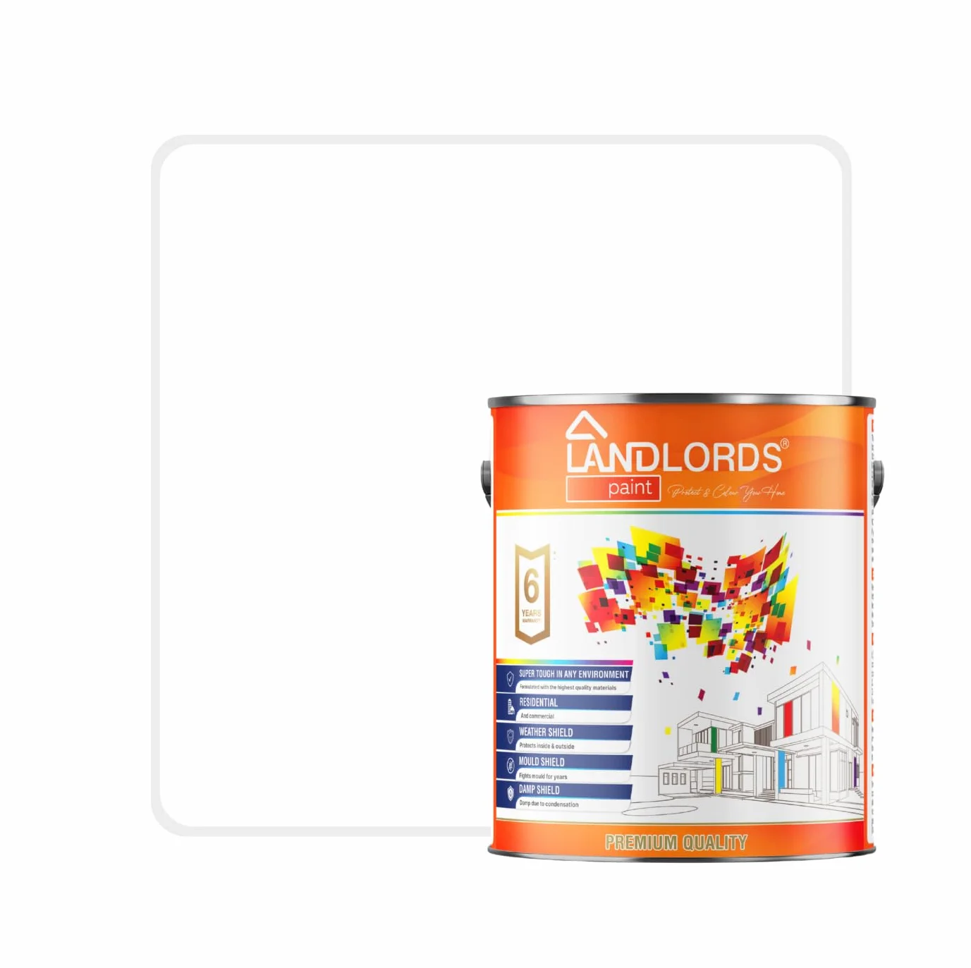Los propietarios de viviendas anti humedad pintura 2.5L