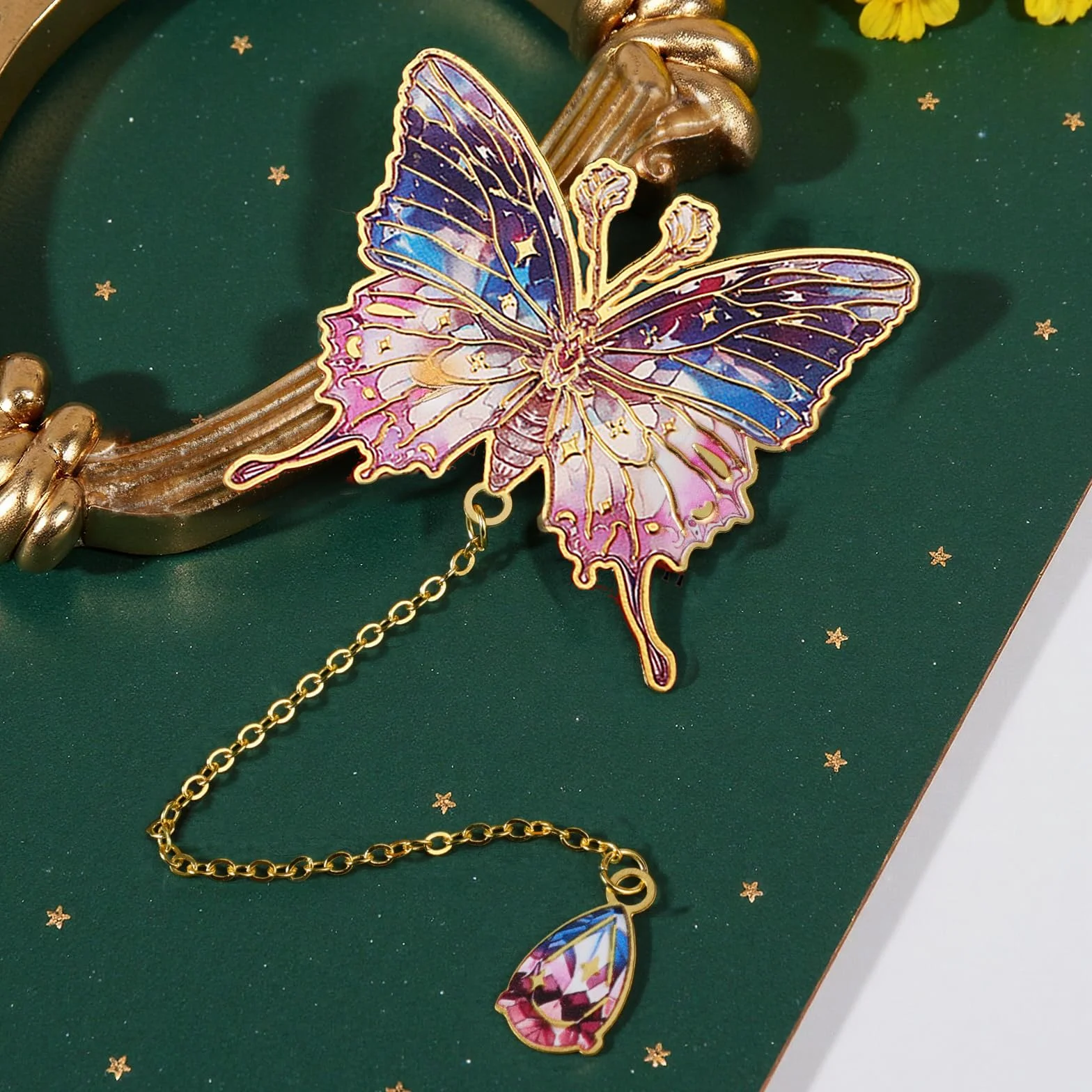 Marcapaginas Mariposa Metal Personalizado, Butterfly Bookmarks for Reading, Regalos Graduacion