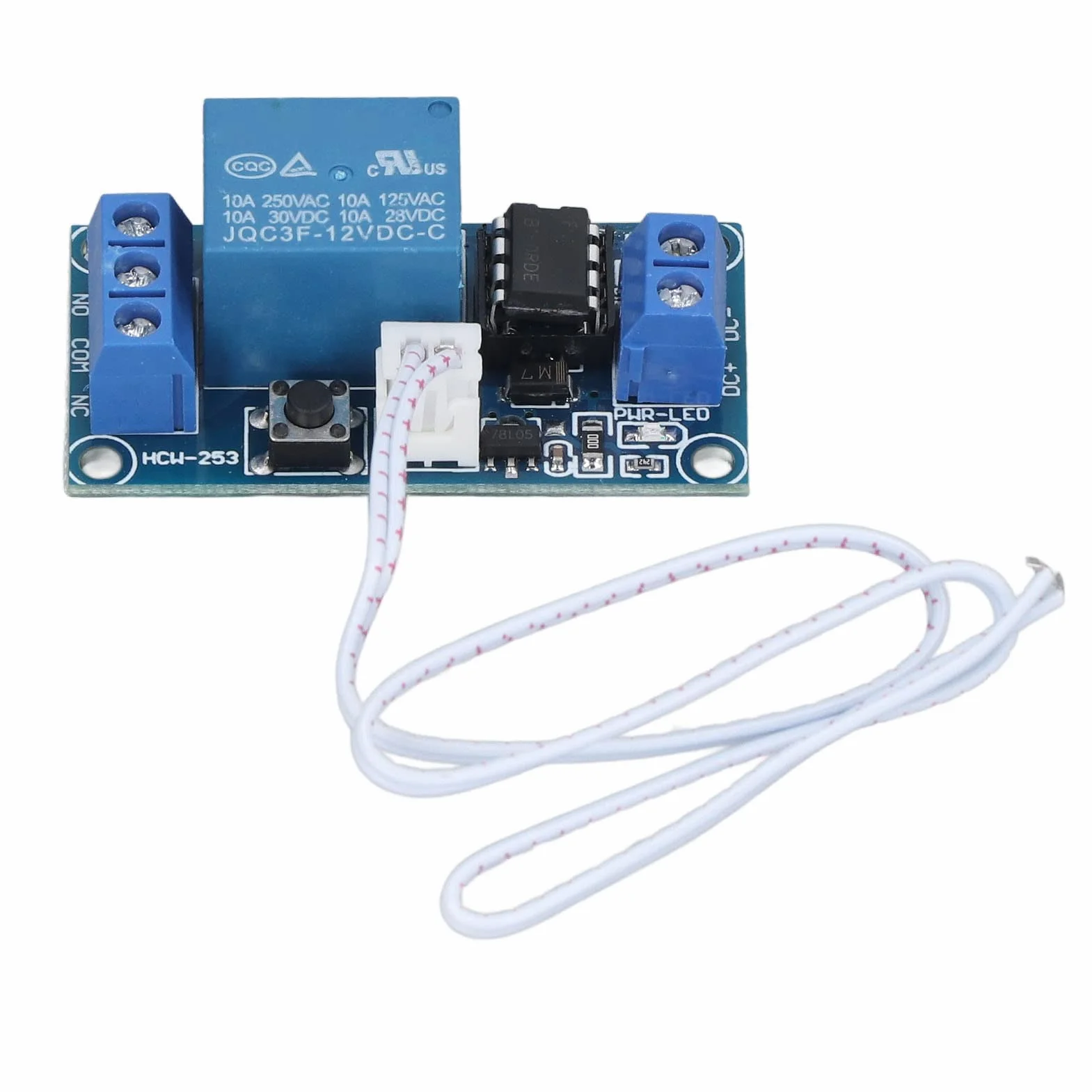 Módulo de relé Autoblocante Módulo de relé Biestable Módulo de relé Biestable Interruptor Biestable de Autobloqueo Módulo de relé Flip-flop Control SCM, Controles (12V)