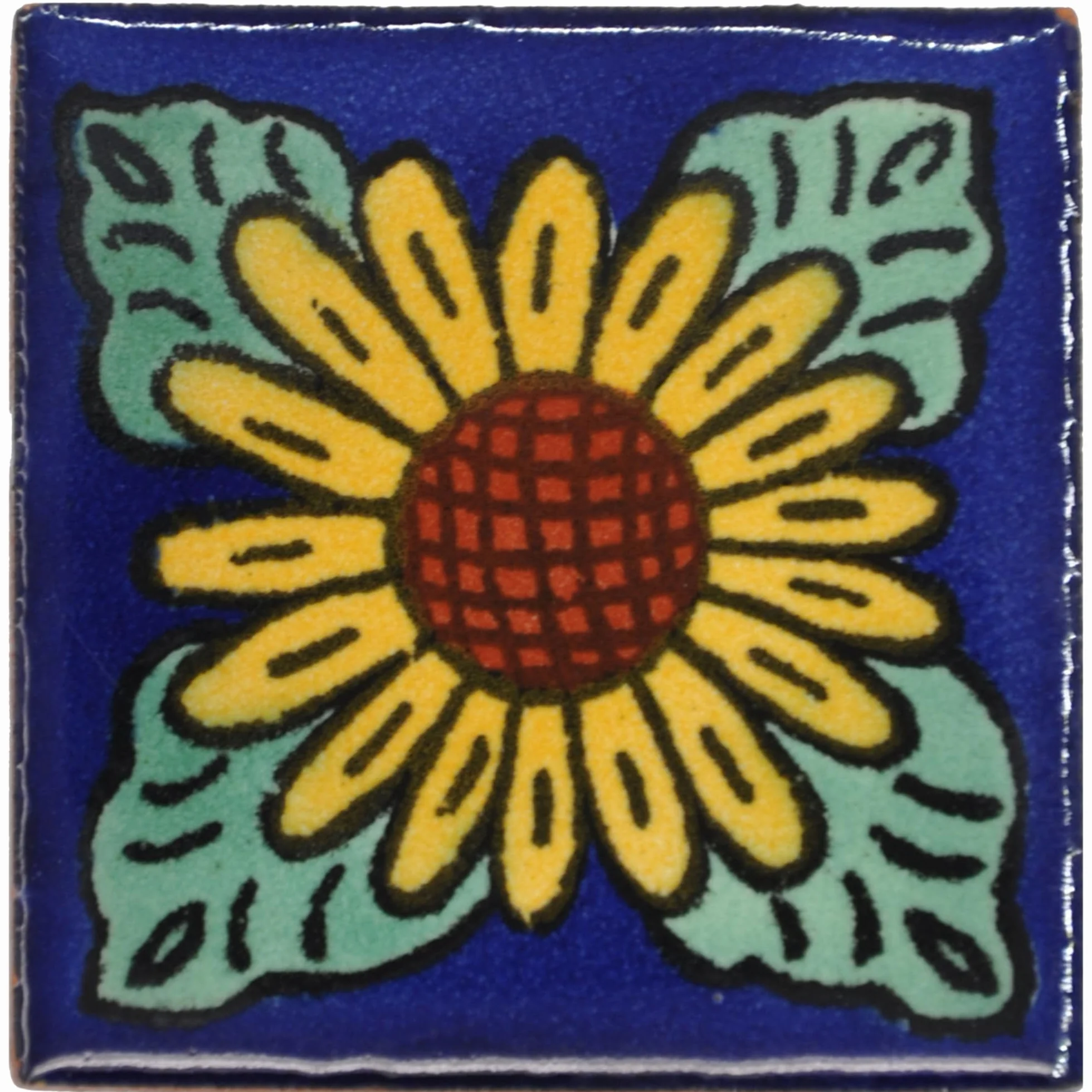 Tumia LAC - Azulejos Talavera Mexicanos Artesanales Estilo Isabella - Ceramica para Manualidades y Salpicadero Cocina Bano - Azulejo Individual