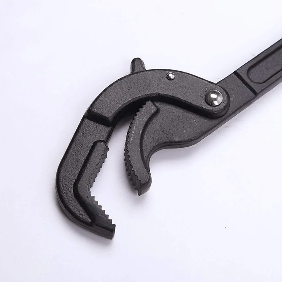 Juego de llaves universales para tubos, acero de alto carbono, 2 piezas, multiherramienta con tamaños de llave de 10-35 mm y 30-60 mm, herramientas manuales ideales para fontaneros y entusiastas del