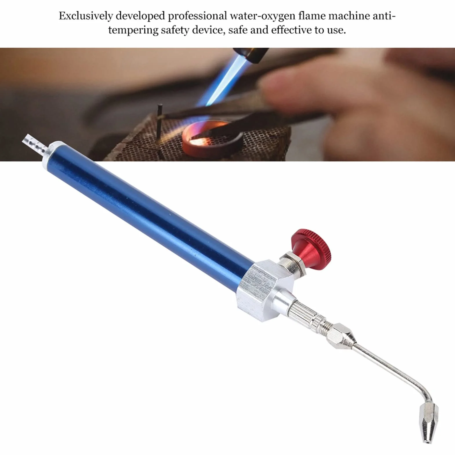 Reguladores de kit de micro antorcha EVTSCAN, mini antorcha de oxígeno de agua para soldar joyería para el procesamiento de fabricación de joyas
