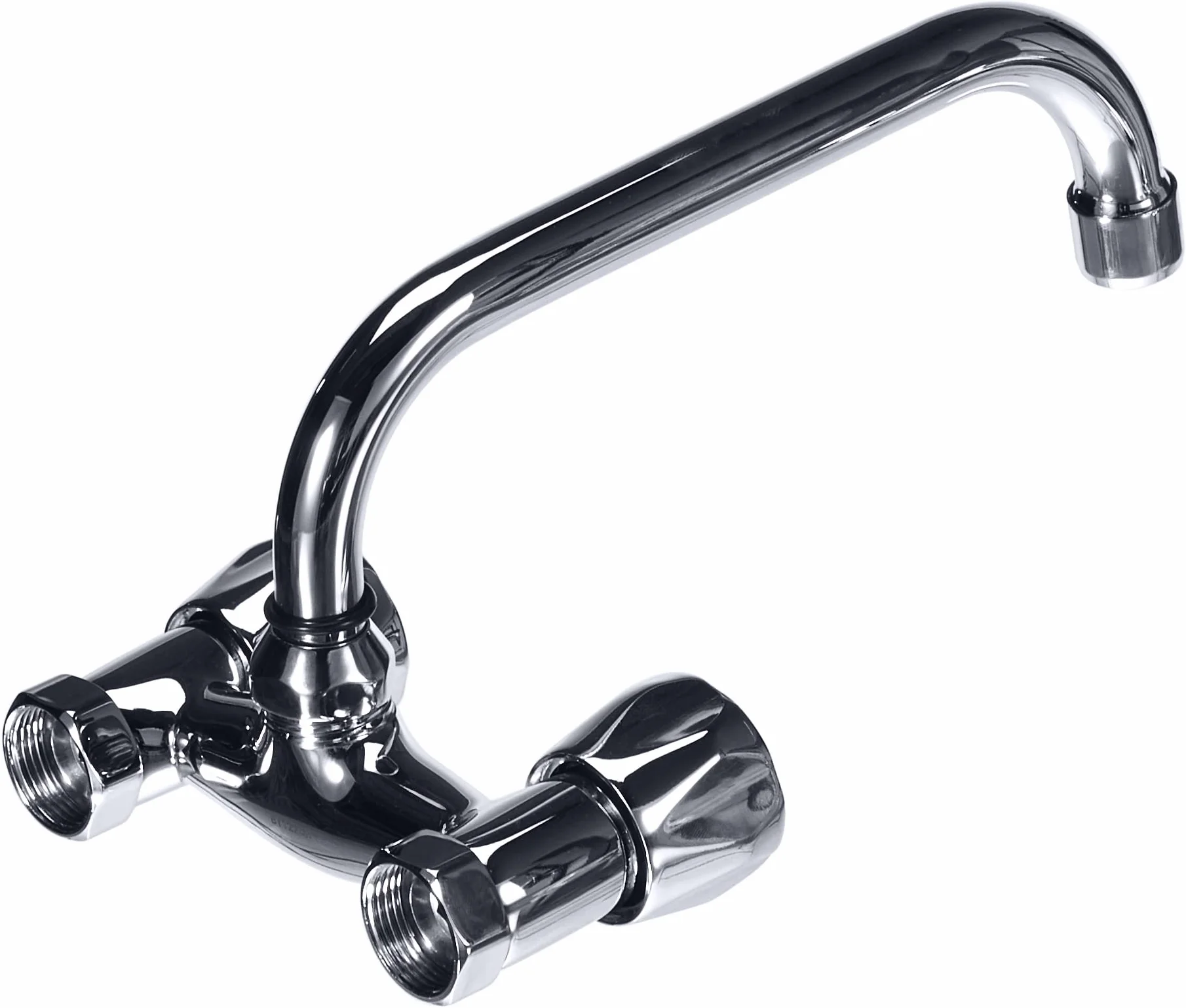 GRIFO COCINA PARED ANCHO ESPECIAL (11 CM. ENTRE TOMAS) CAÑO ALTO EKO