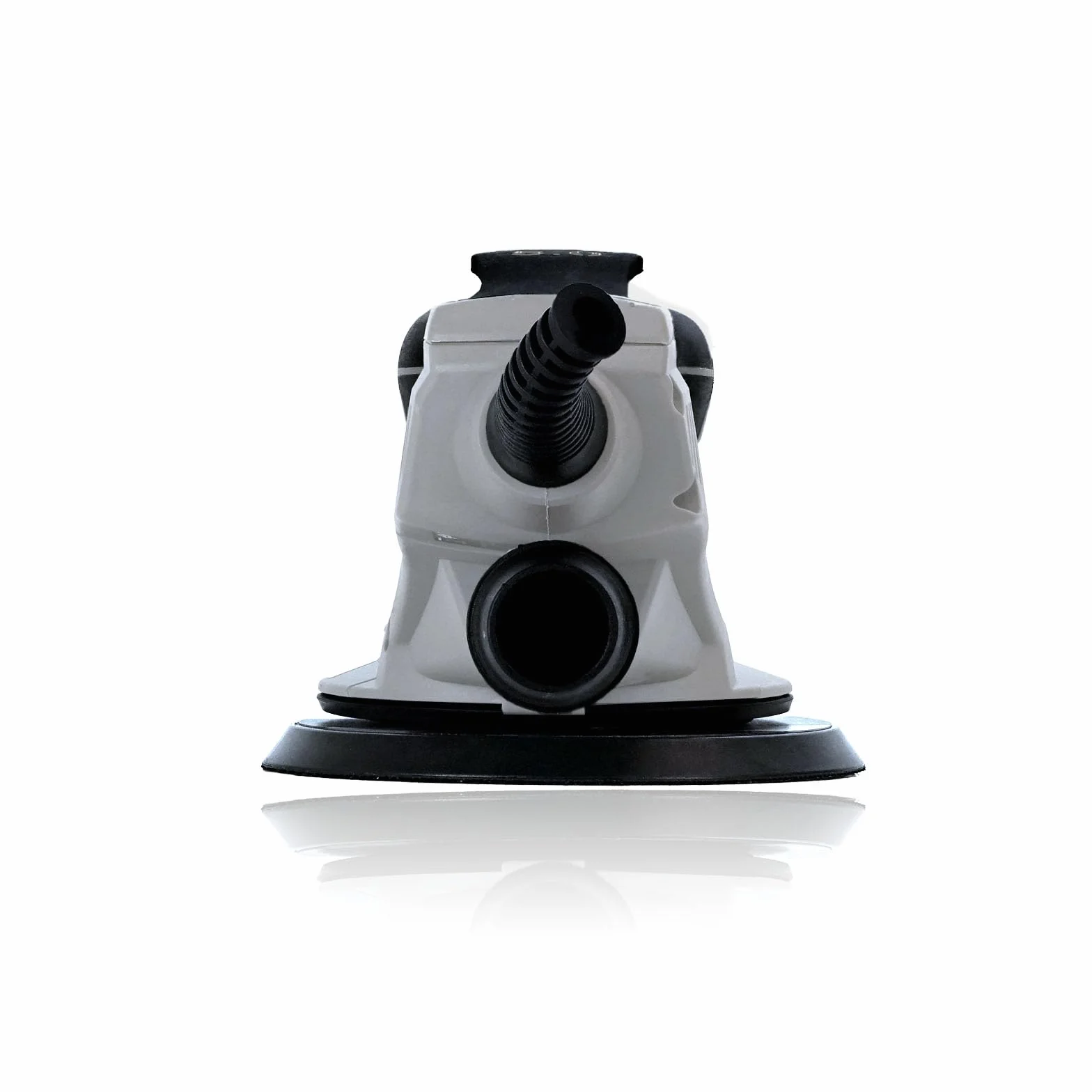 Werku WK400750, Lijadora Circular Rotorbital, Calidad Profesional, Motor Brushless, Potencia 350 W, Disco 150 mm, Órbita 5 mm, Incluye Disco Lijado y Manguera Aspiración