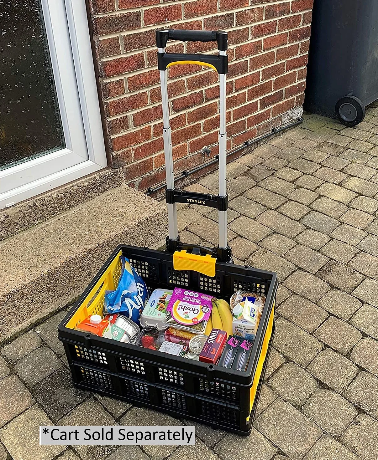 Stanley SXWTD-FT505 25 kg Folding Basket - Yellow