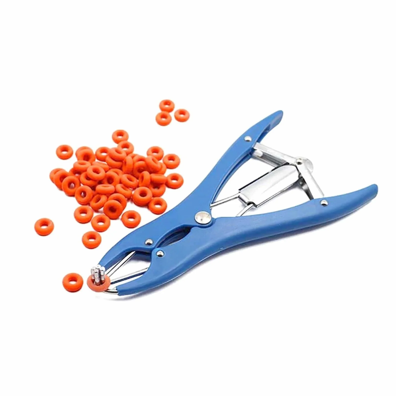 Alicates expansibles de anillo de goma, herramienta esparcidora de manguera de acero inoxidable y plástico para globos de silicona y anillos de sellado