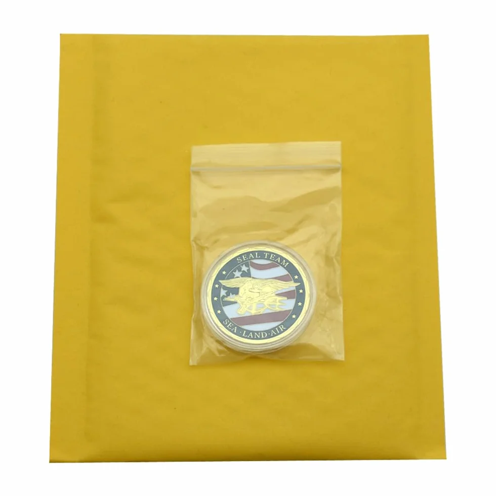 Insignia de sello de las fuerzas de operaciones especiales de Estados Unidos, moneda conmemorativa militar, regalo coleccionable