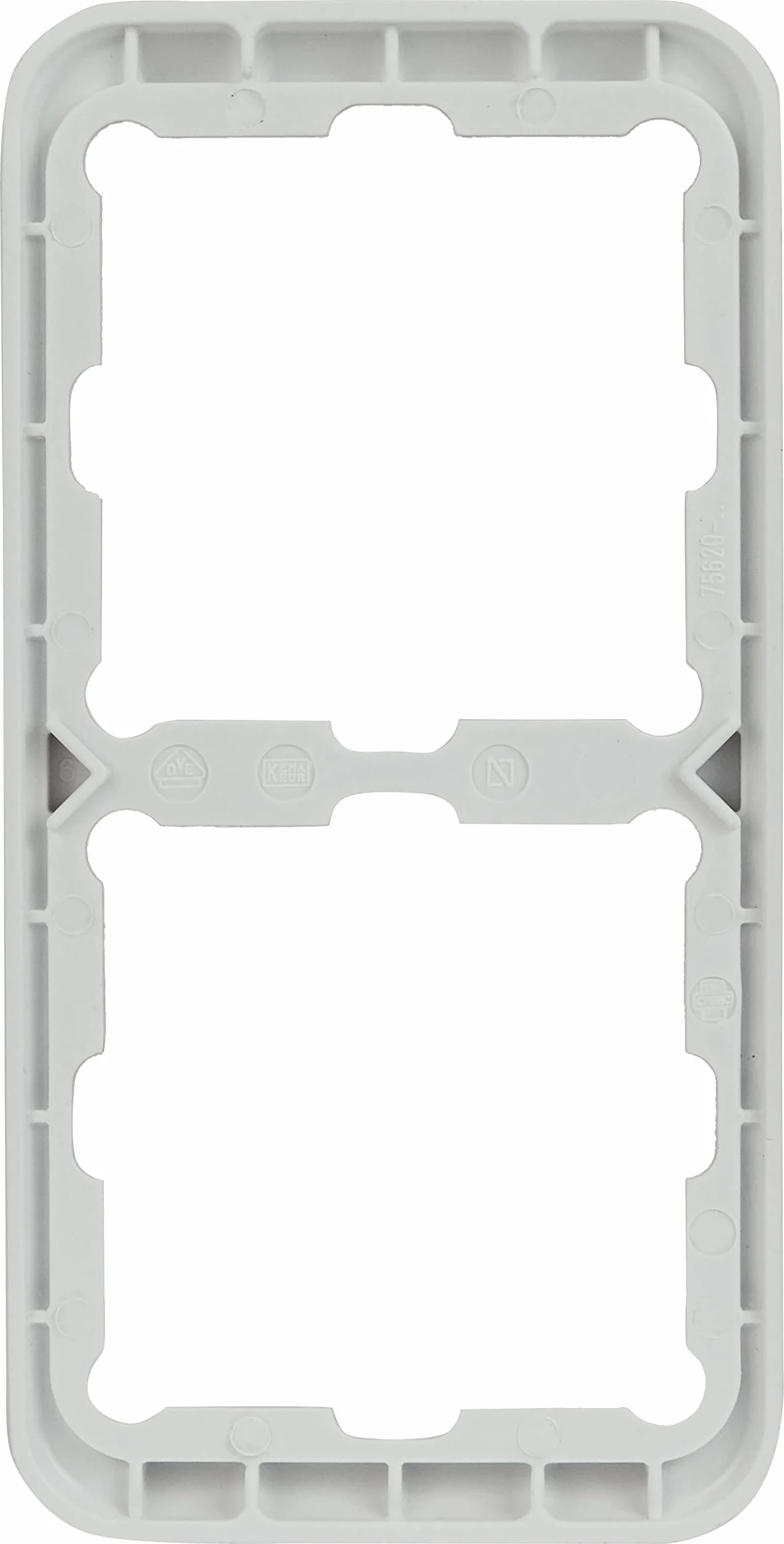 Simon 75620-30 placa de pared y cubierta de interruptor Blanco