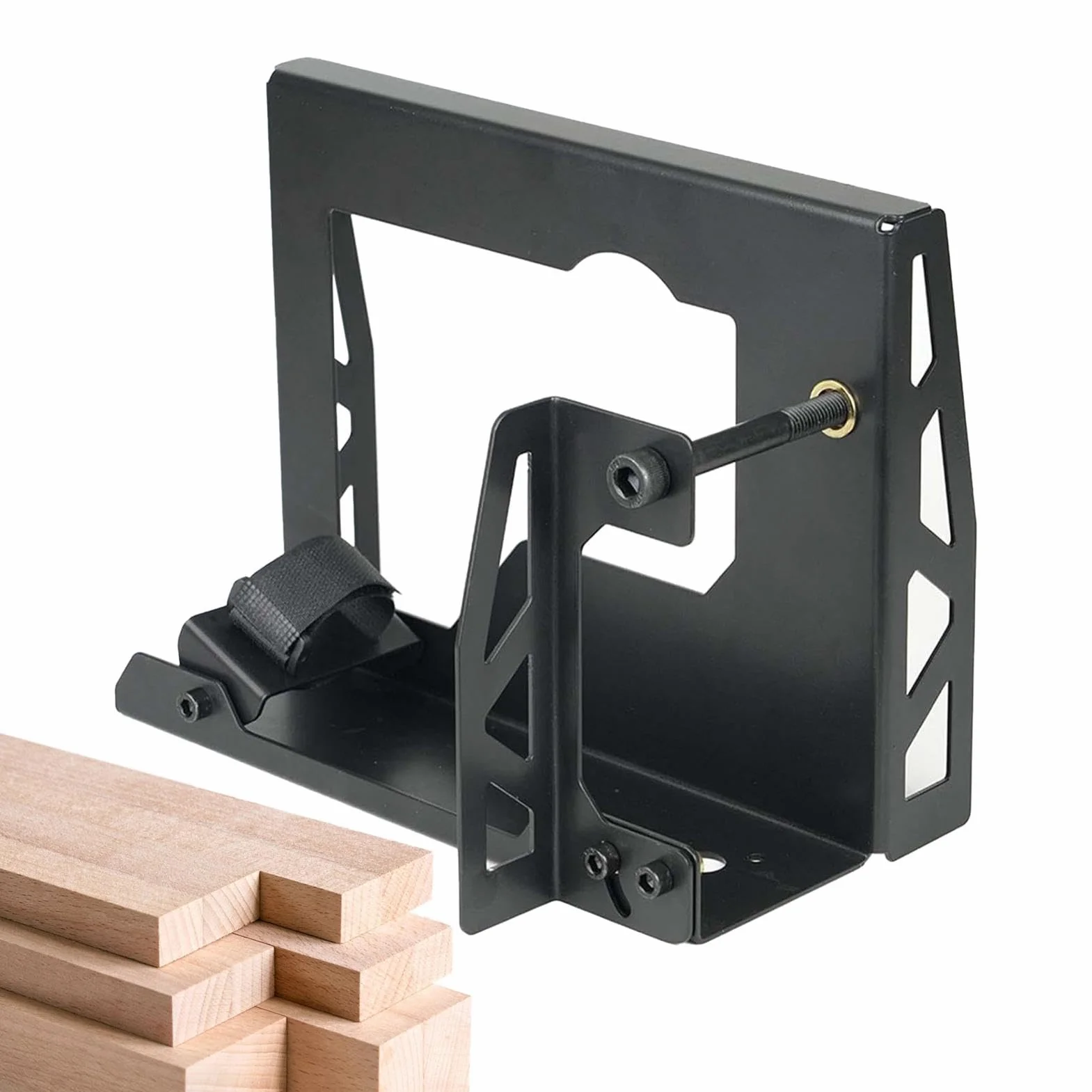 Soporte de cepilladora invertido – Base giratoria de cepillado, herramienta de marco de cepillado, soporte para herramientas eléctricas, soporte para cepillo de mesa eléctrico, soporte giratorio para