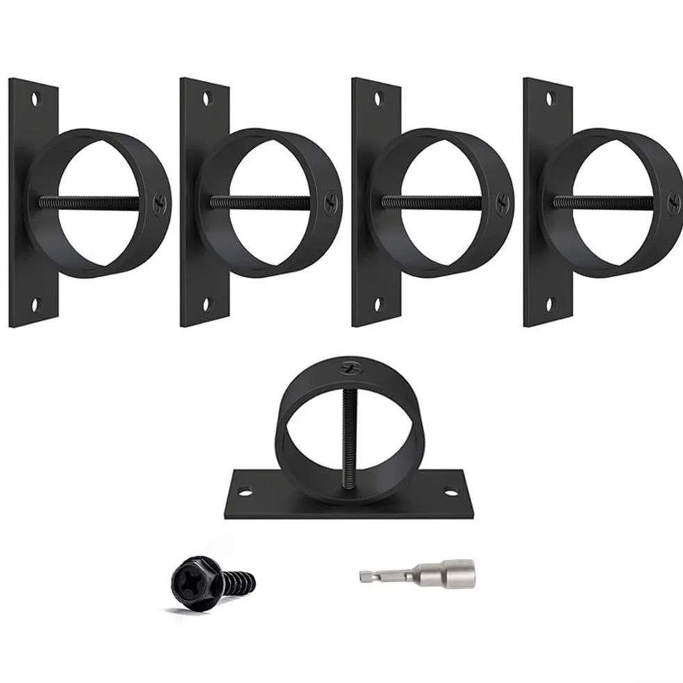 Soportes de valla de cuerda, soporte de cuerda, ancla de cuerda de batalla, soporte de cuerda decorativo, para vallas de cuerda, barandillas de escalera, ganchos de pared, ganchos de techo
