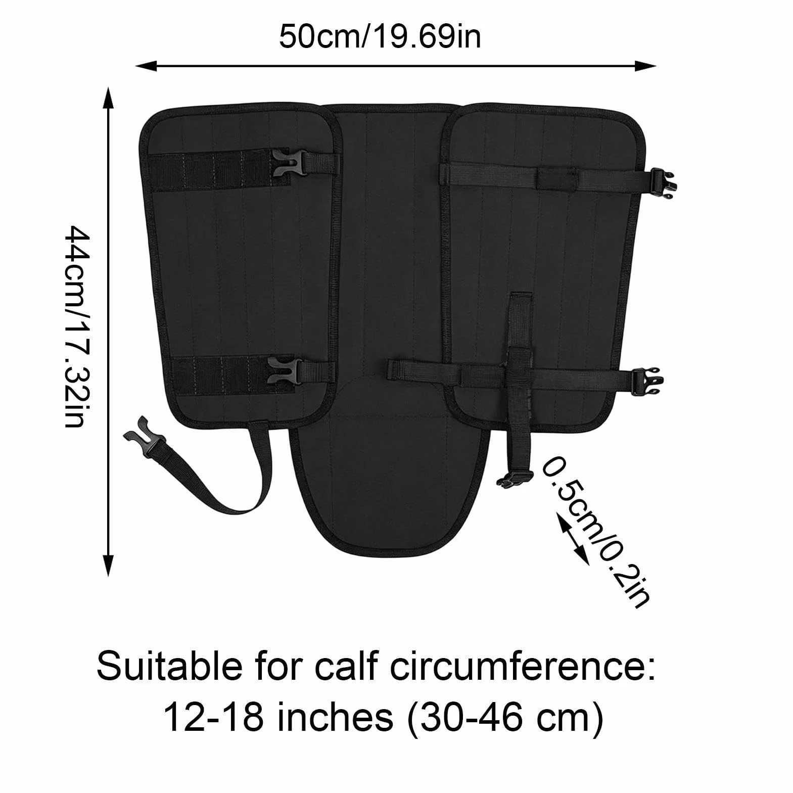 Polainas Anticulebra,2 Piezas de Escudo Antimordeduras para Exterior | Polainas para Running en Senderos,para Senderismo Pesca Escalada Running Camping Trabajo Jardín Campo