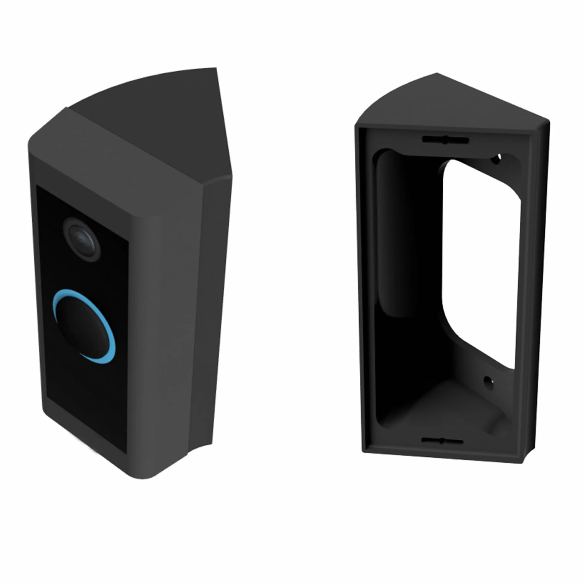 Compatible con RingWired | Soporte de montaje en esquina | Ángulo de 45° | Ajuste delgado, fuerte