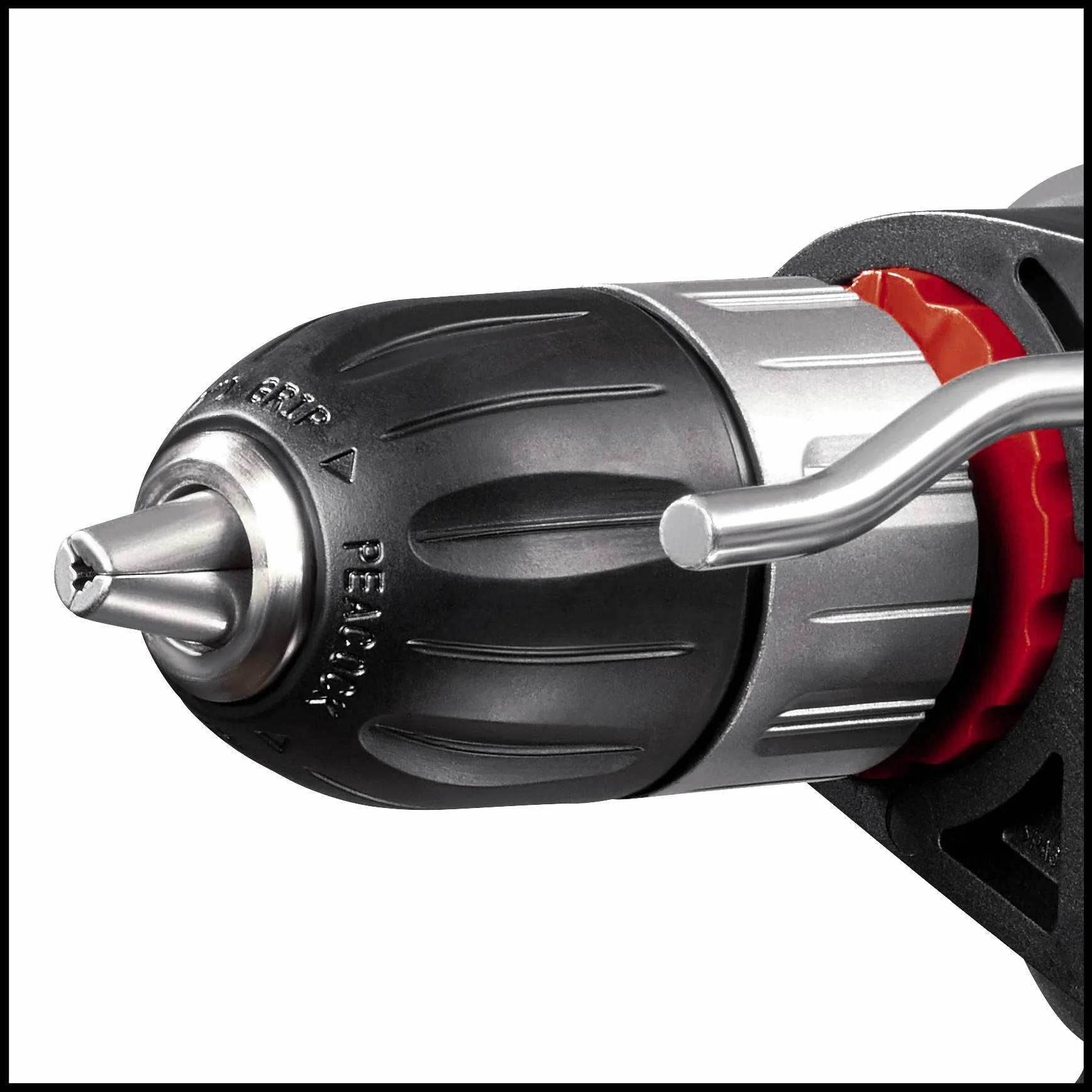 Einhell Set de taladro percutor TC-ID 1000 E Kit +64 (1010 W, electrónica de velocidad, portabrocas de sujeción rápida 13mm, nº de impactos 48000 min-1, incl. set accesorios de 64 piezas y maletín)