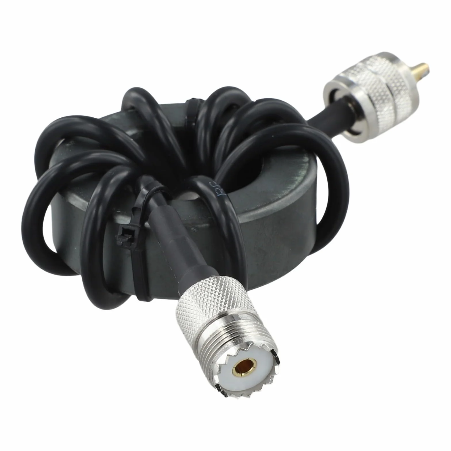 Balun de corriente 1:1 1.8-30MHz EM-43 para radio HF, interfaz M macho-hembra
