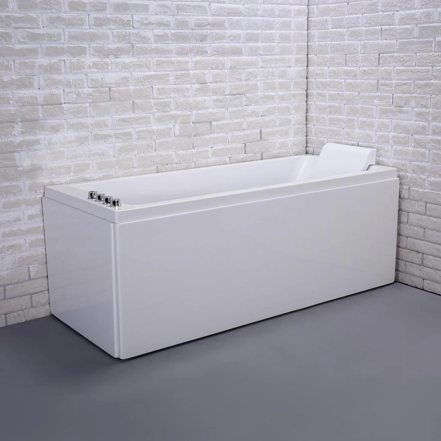 SPALINA TENZO Wave - Bañera de hidromasaje Clásica L. 170 x l. 70 cm