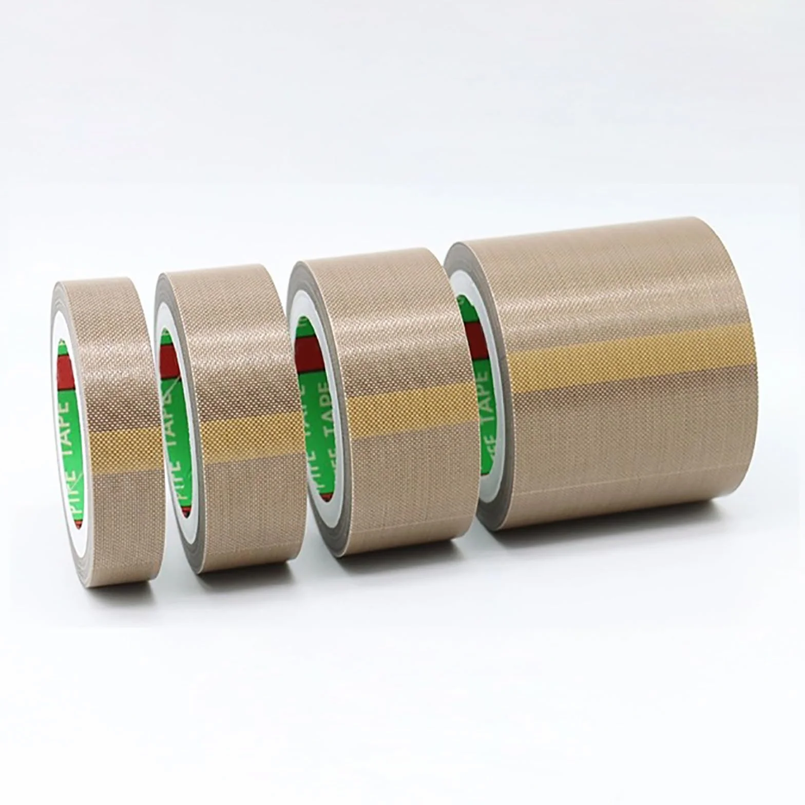 Cinta de teflón de 0,13 mm de grosor y 80-100 mm de ancho, adhesiva de PTFE for máquinas selladoras al vacío e industrias eléctricas, 10 metros de longitud.(80mm)