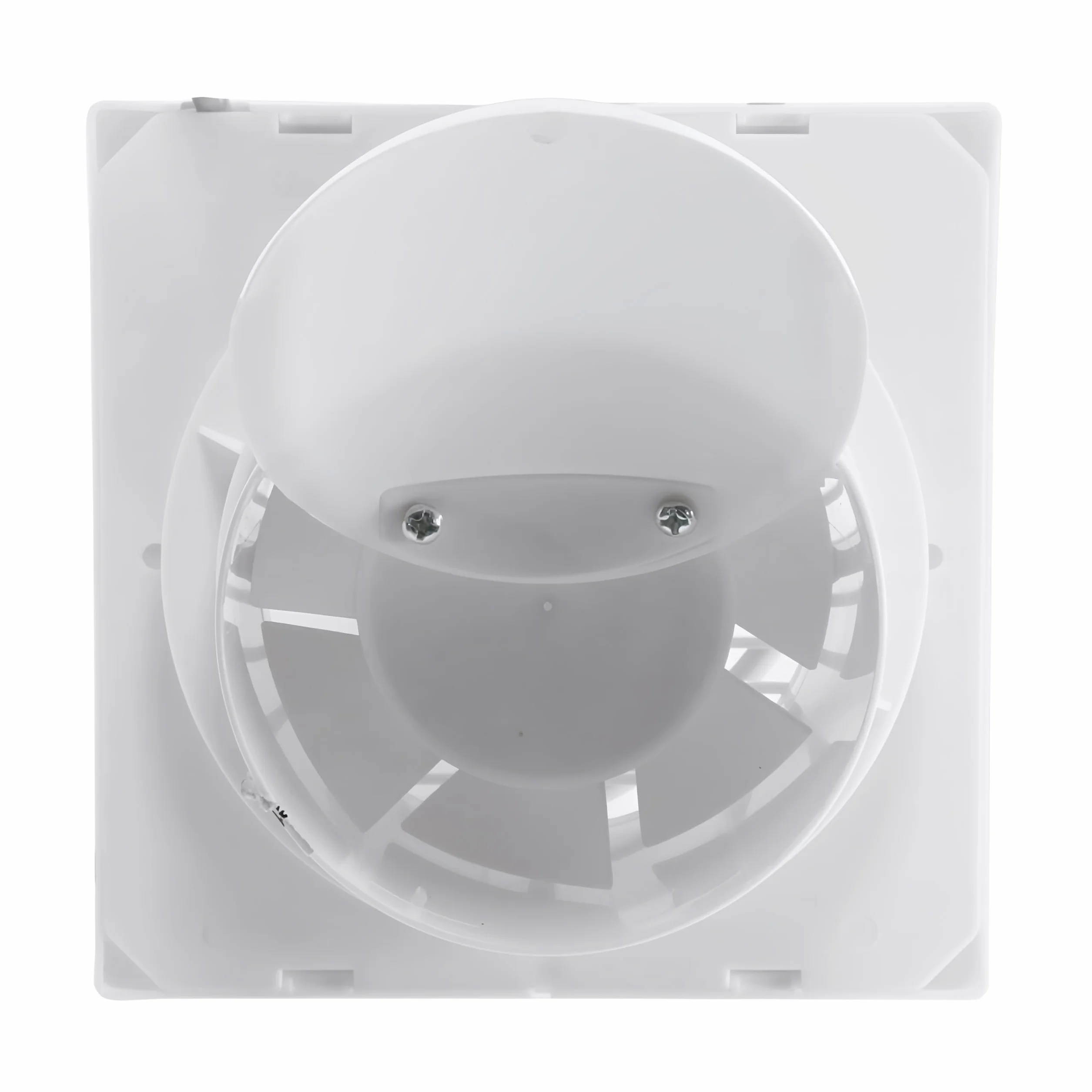 Ventilador Extractor de baño 15W aire 152X152X105H mm Silencioso con válvula anti mosquitera integrada, 98 m3/h,Ideal para baño cocina inodoro oficina