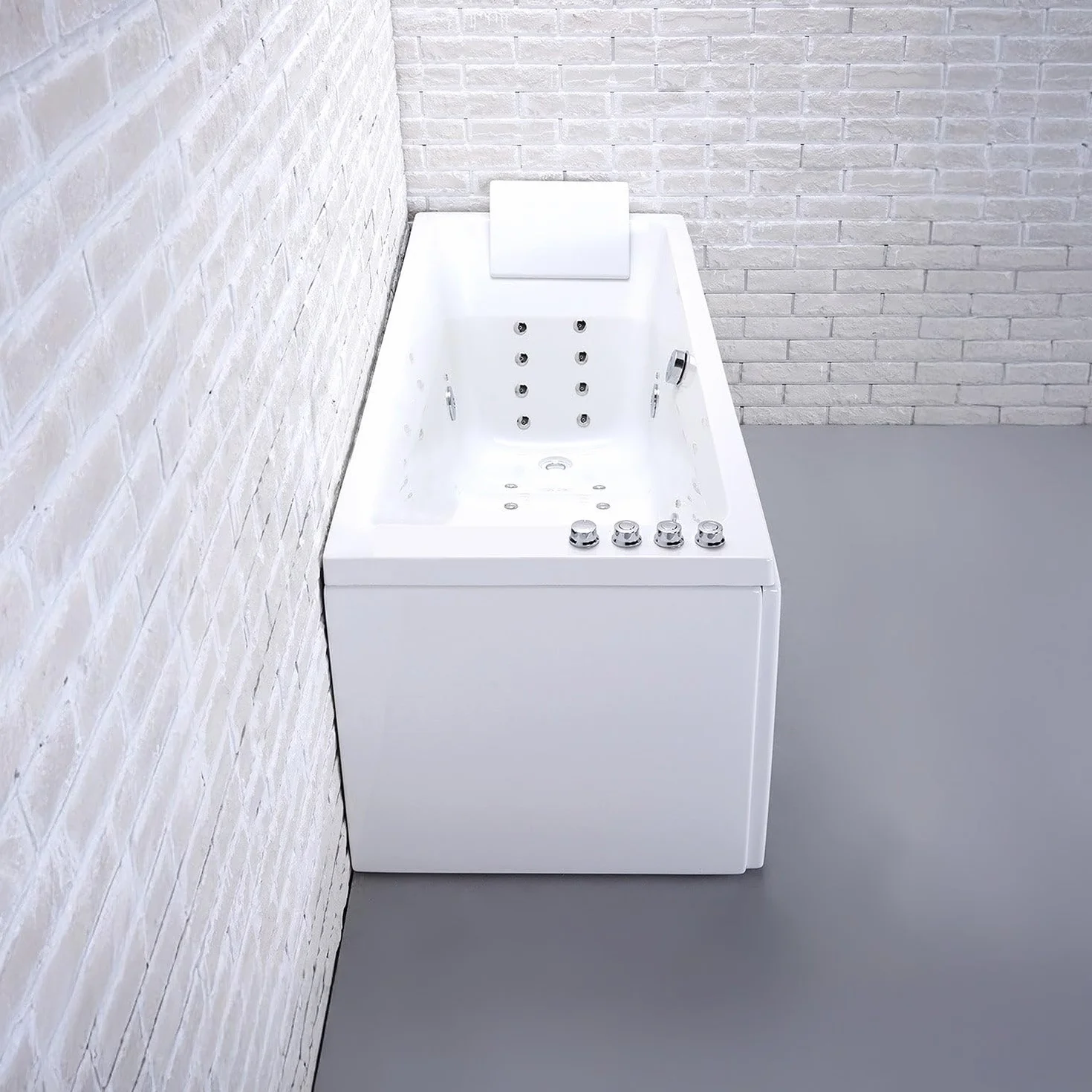 SPALINA TENZO Wave - Bañera de hidromasaje Clásica L. 170 x l. 70 cm