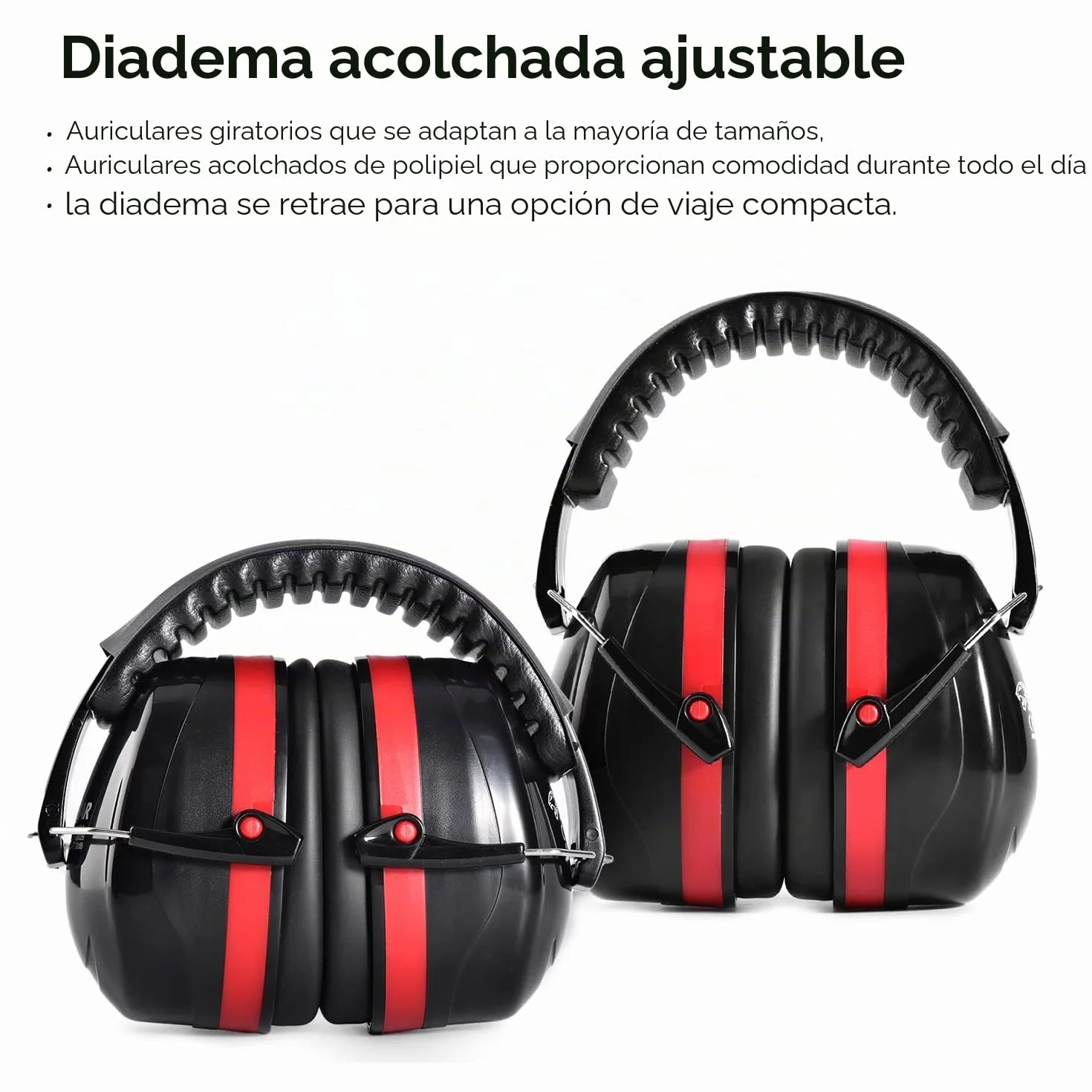 SAFEYEAR Orejeras de seguridad Basics Reducción de ruido para disparos, maquinaria