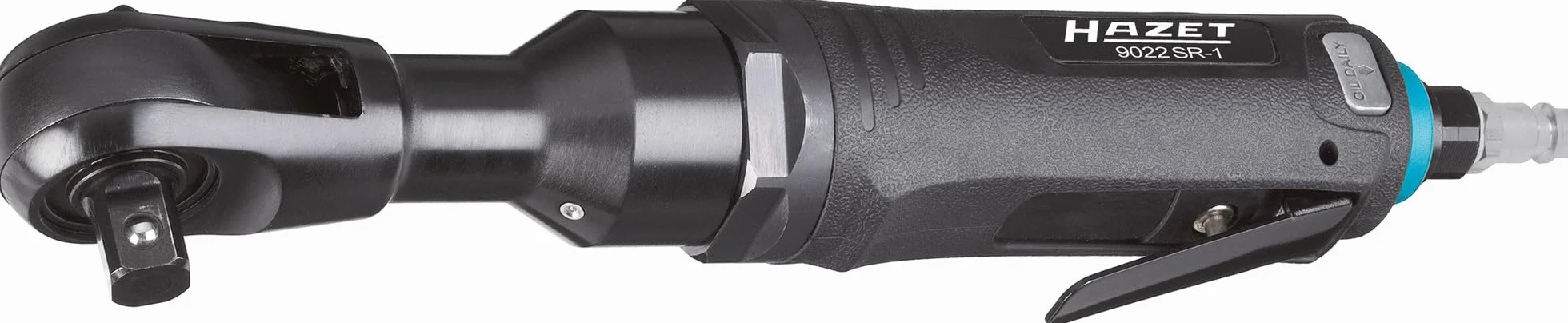Hazet atornillador neumático 9022SR-1 | atornillador de carraca, diseño corto y compacto, 270 rpm, alto par de apriete