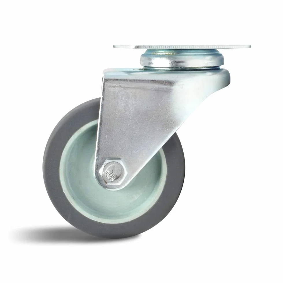 Juego de 12 Ruedas Giratorias Hasta 50 kg por Rueda, Ruedas para Muebles Pesados Giratorio 360 Grados, 50MM Ruedas de Transporte para Mover Muebles, Carros, Estanterías